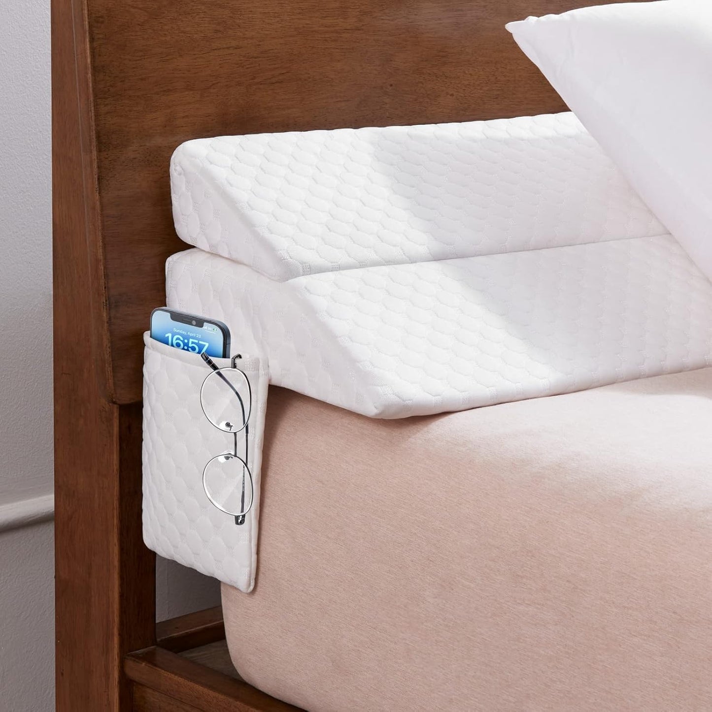 EUHAMS King Size Bed Wedge Pillow for Gap Filling Comfort
