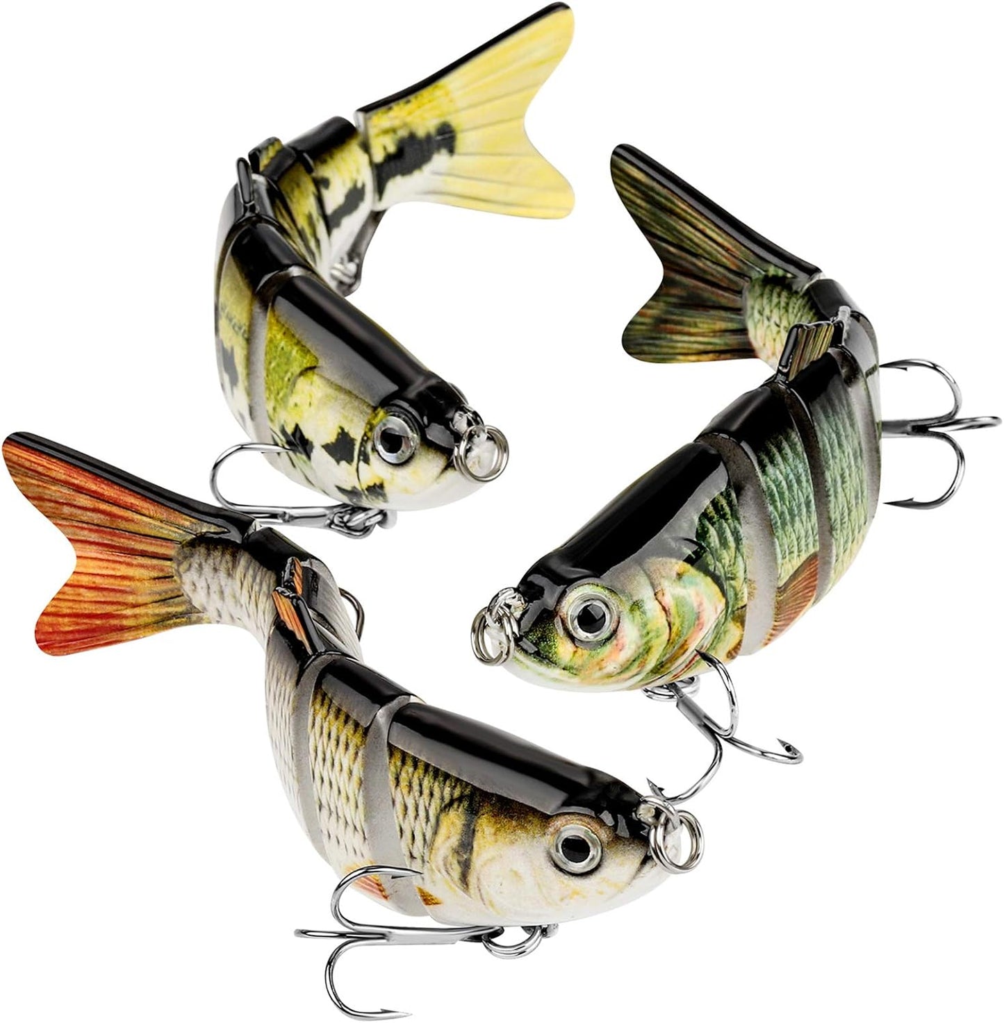 Lifelike Jointed Swimbait - Ideal Bass Lure