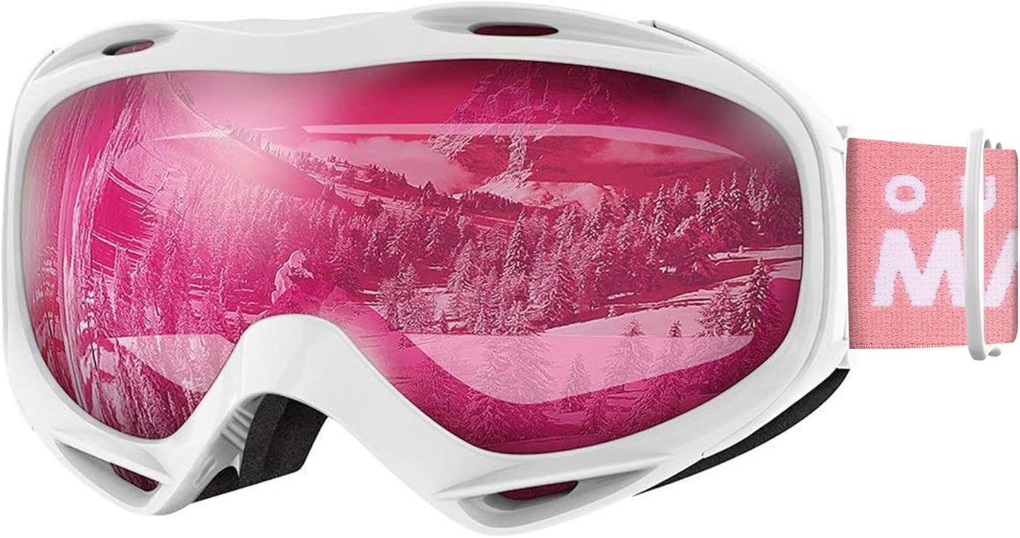 OutdoorMaster OTG Ski Goggles - Clear Vision Guarantee