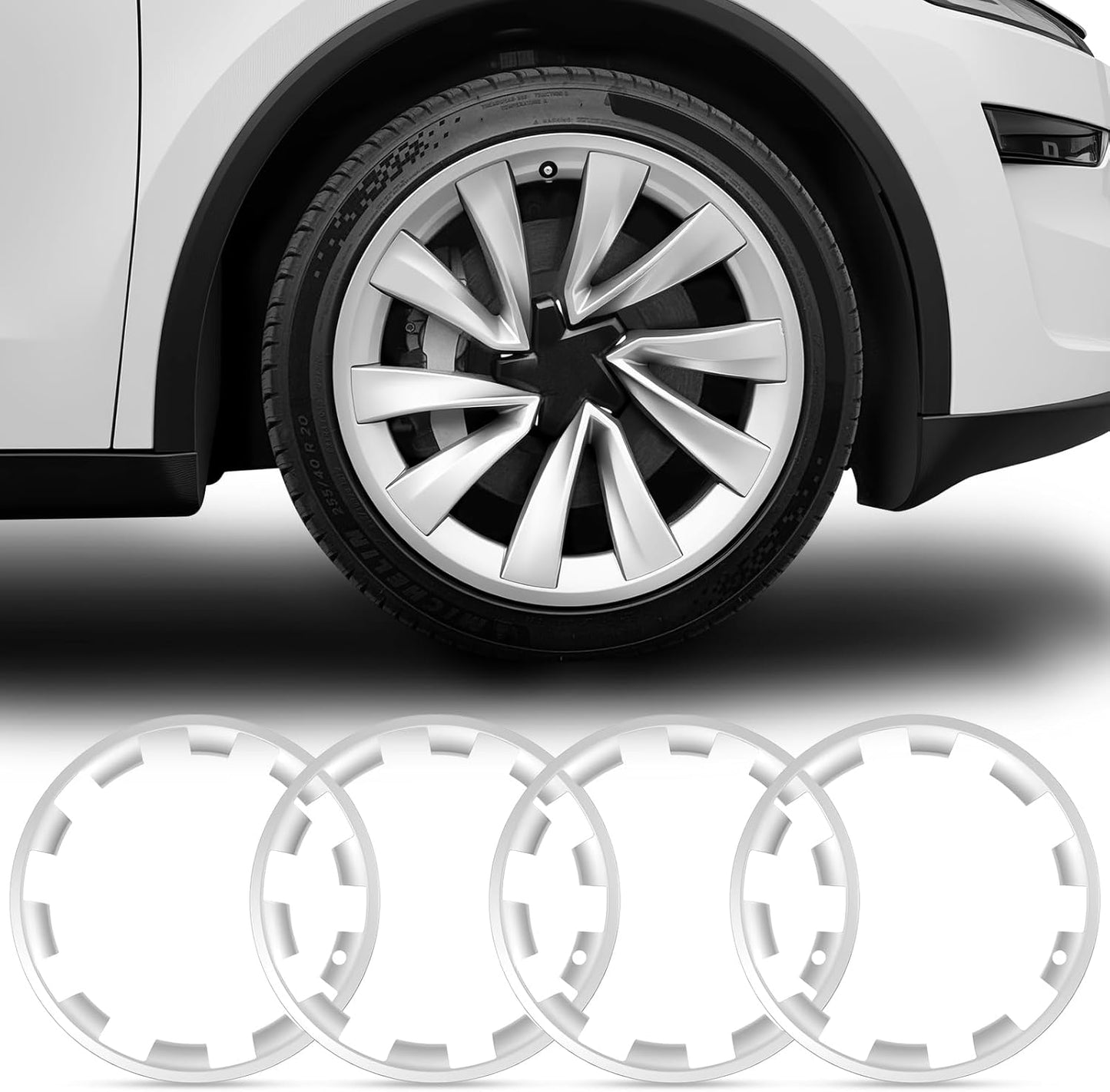 Wheel Rim Protector for Tesla Model Y Juniper 20 Helix Wheels