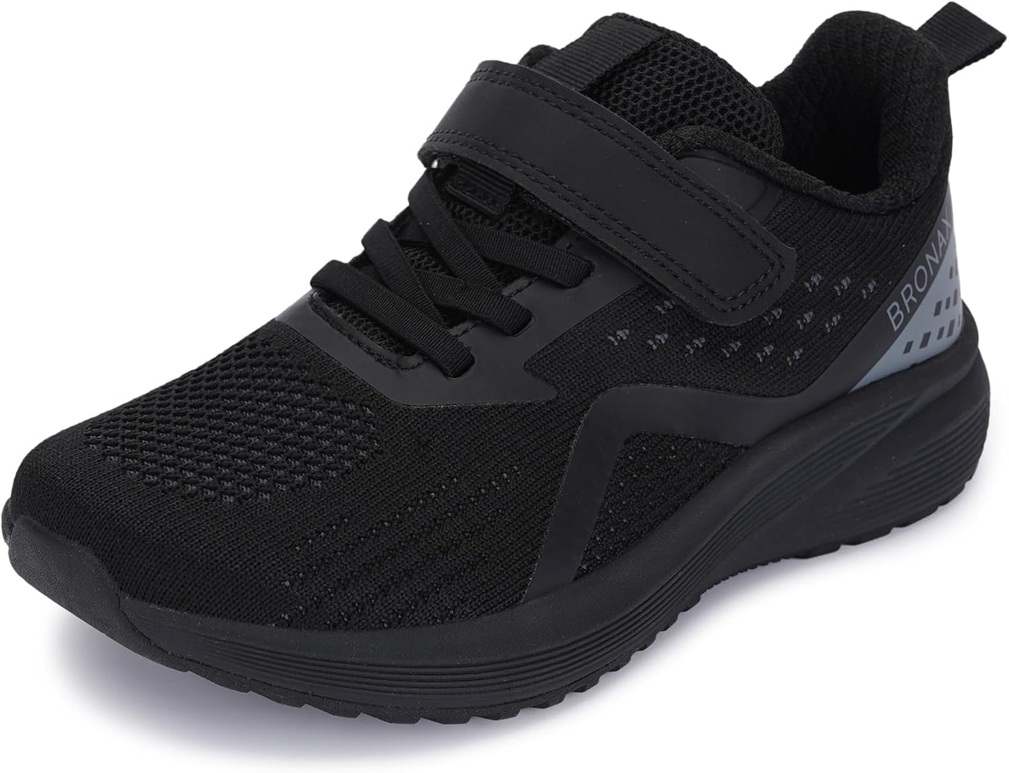 BRONAX Kids Wide Toe Box Tennis Shoes for Active Play