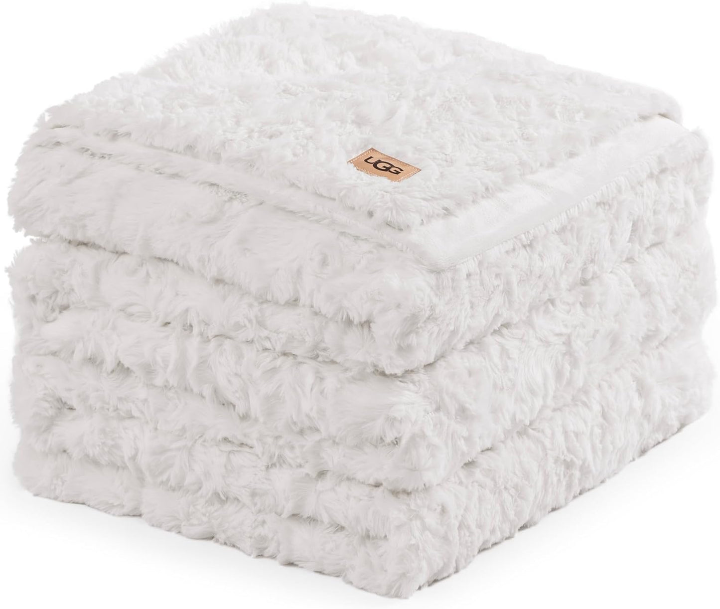 UGG Faux Fur King Blanket for Cozy Oversized Comfort