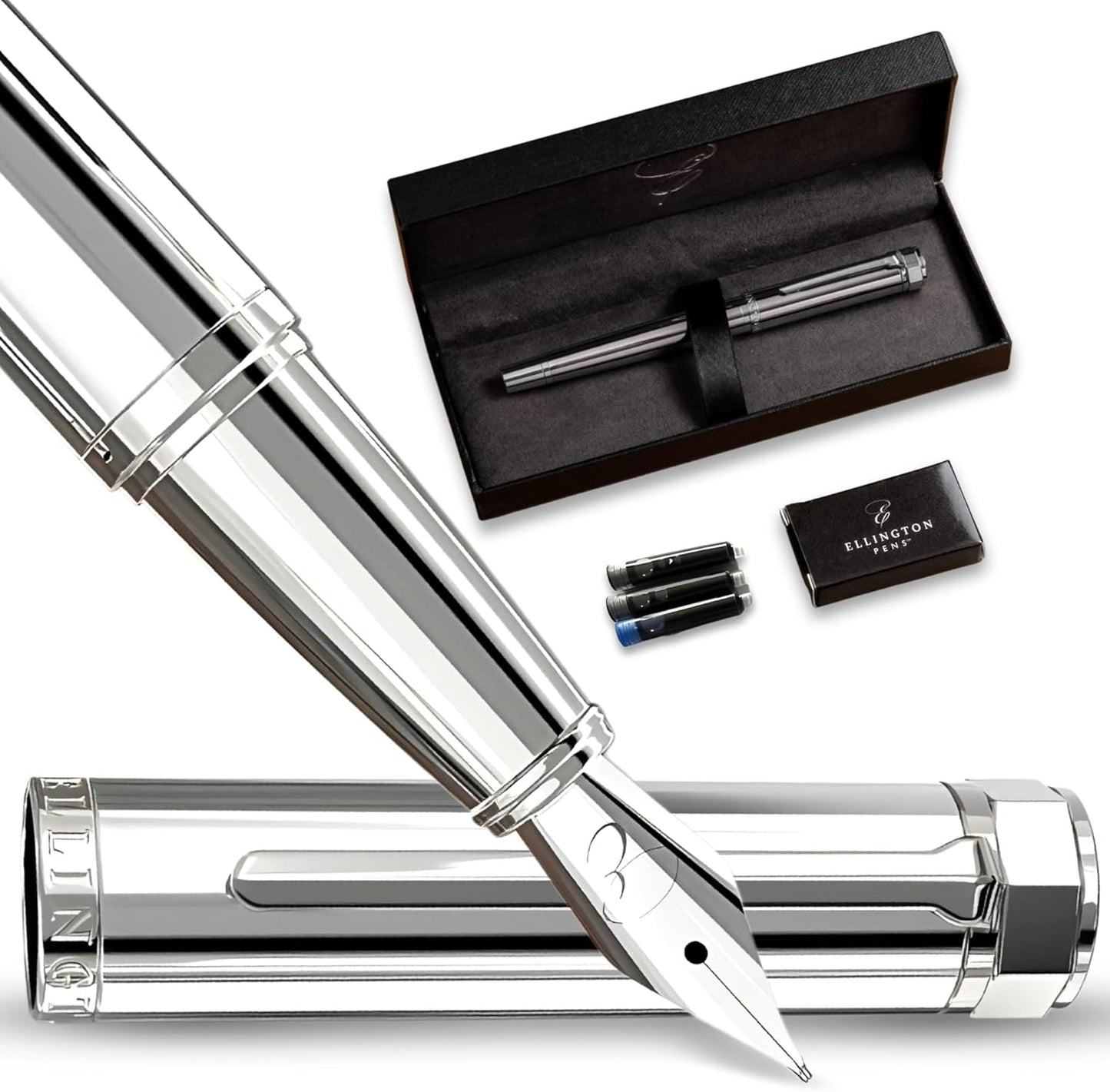 Luxury Fountain Pen Set for Writing - Smooth Fine Nib Experience