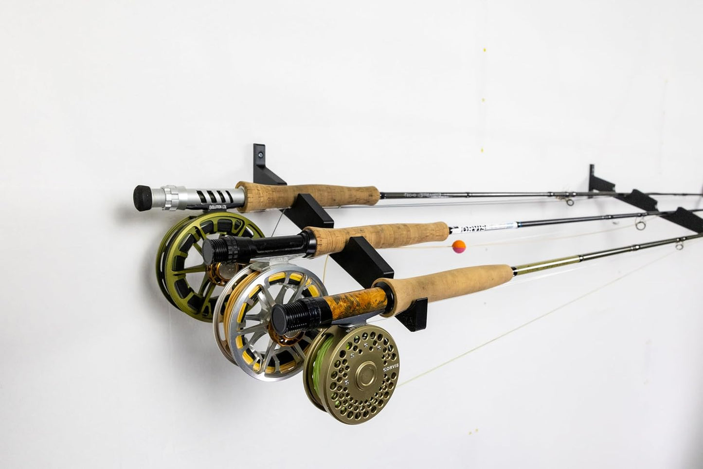 Triple Wall Fishing Rod Holder - Securely Organize Your Gear!