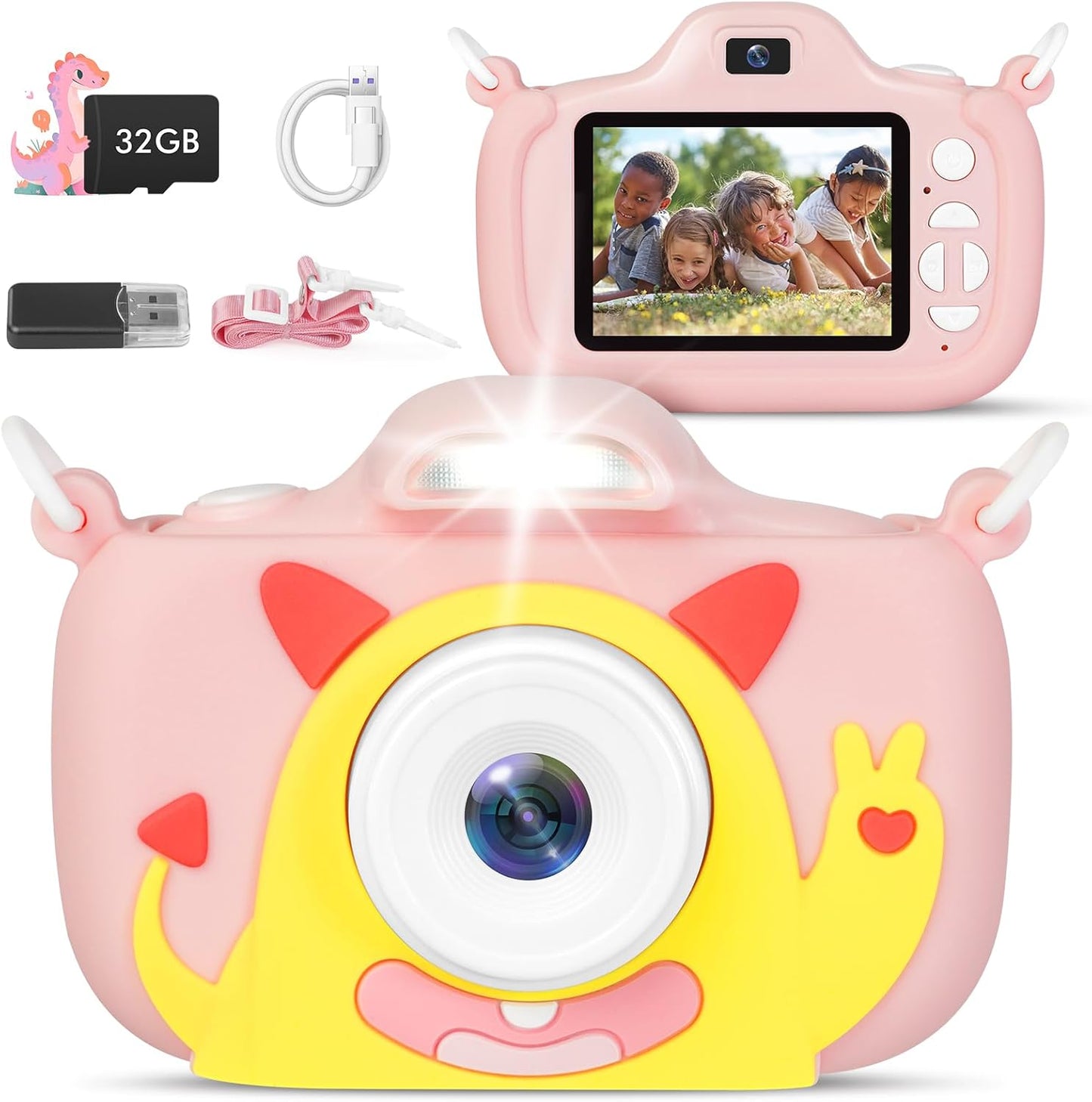 Duckart Dual Lens Kids Camera - Creative Fun for Kids!