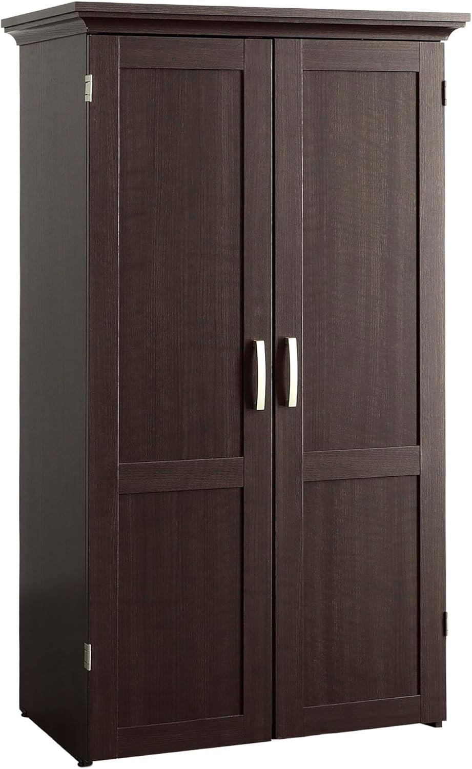 Craft & Sewing Armoire with Drop Leaf Worktable in Dakota Oak