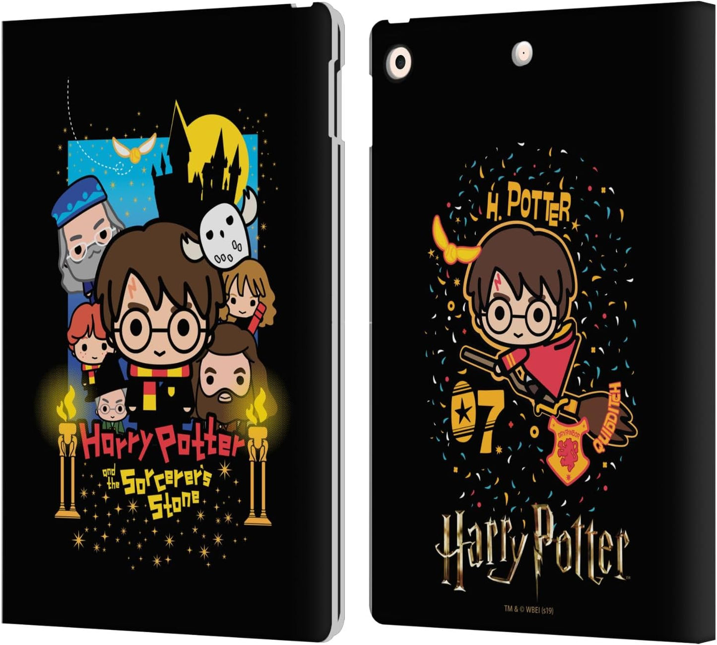 Harry Potter Sorcerer's Stone Leather Wallet Case for iPad 10.2