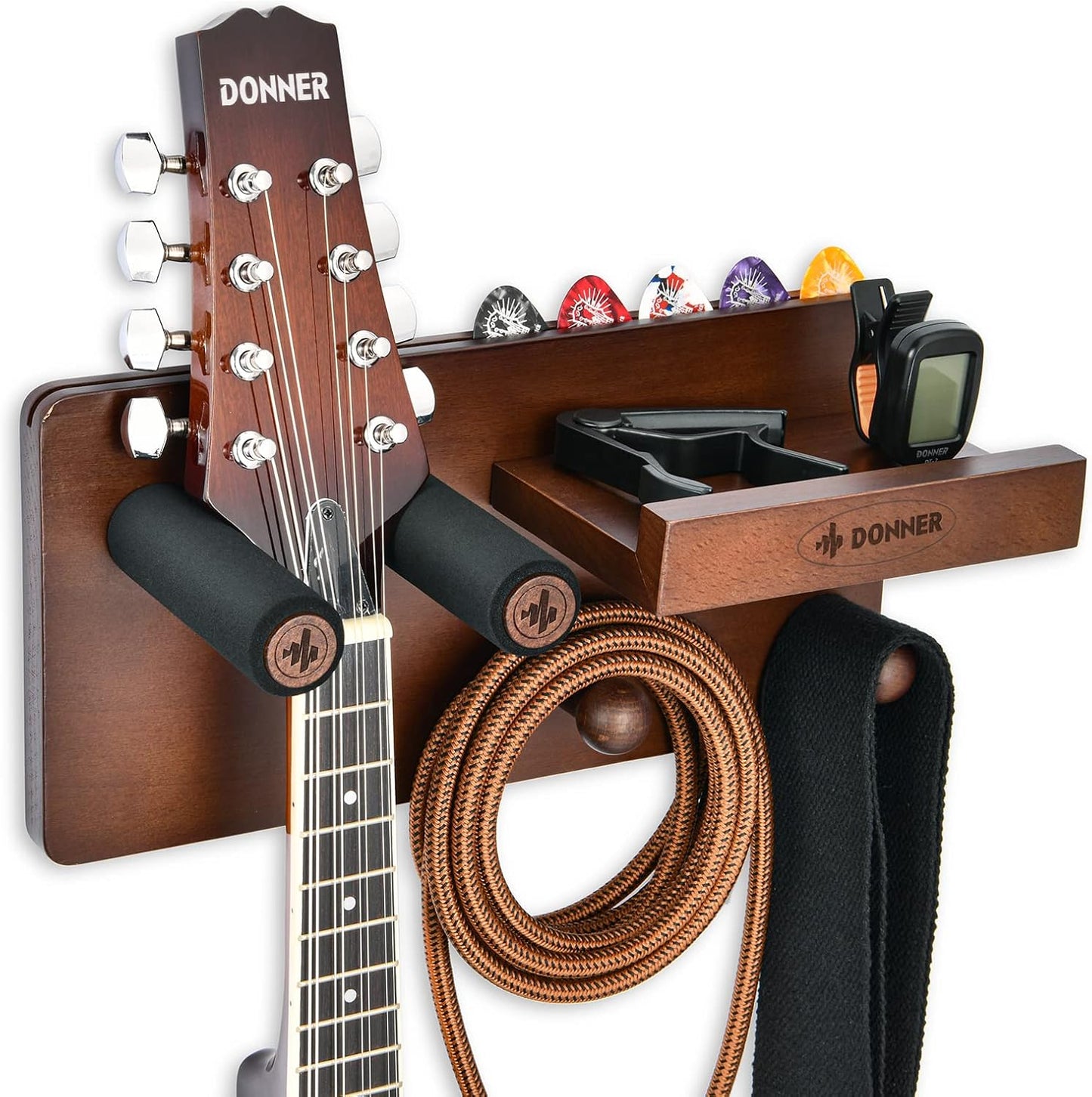 Organize with Style: Donner Guitar Wall Mount