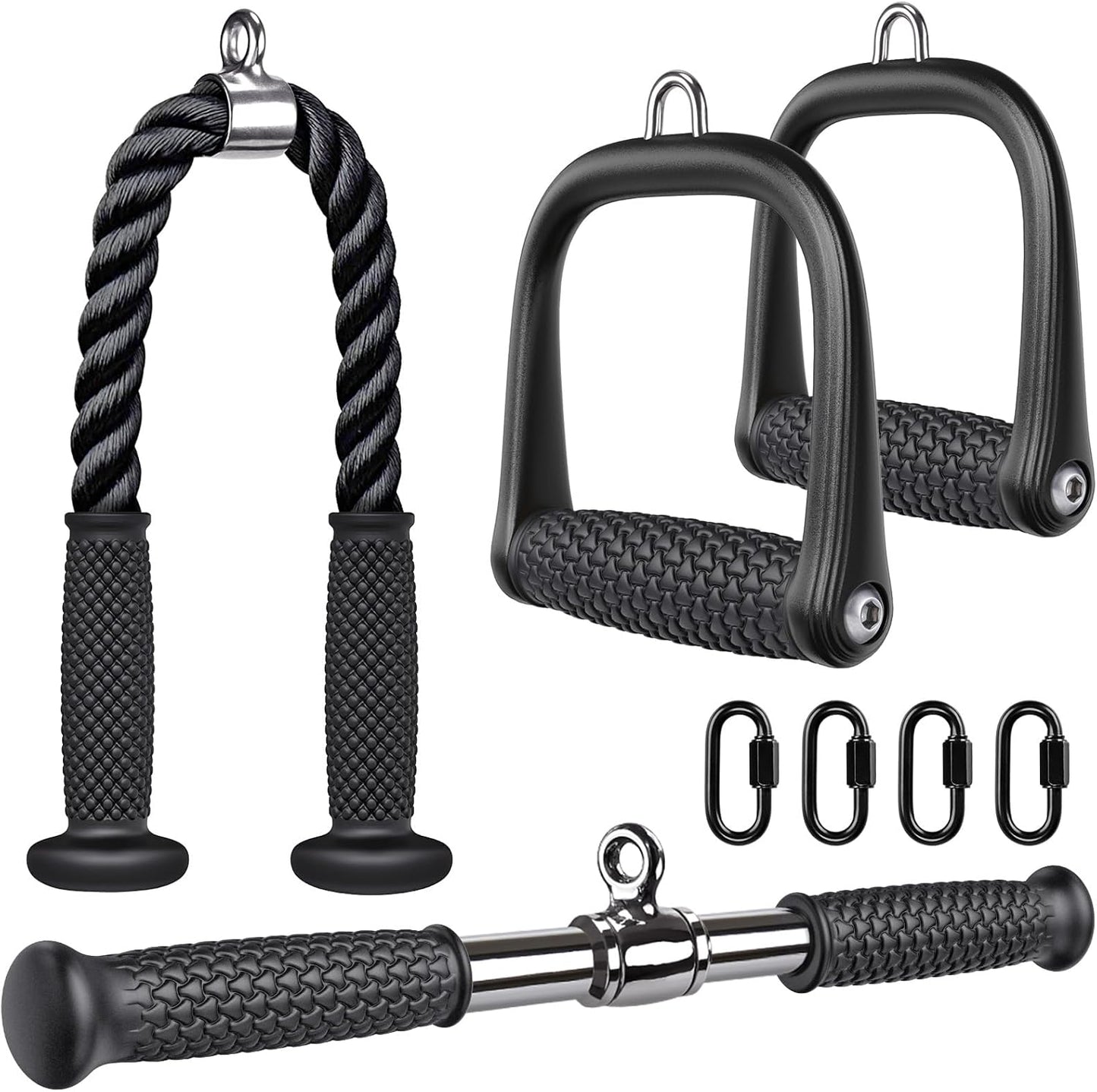 Kipika Tricep Pull Down Attachment for Home Gym Workouts