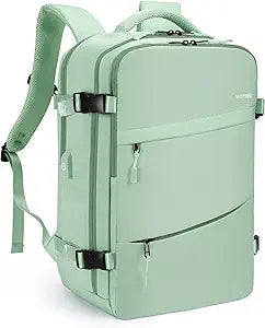 HOMIEE Carry on Backpack for Airplanes with USB Charging Port