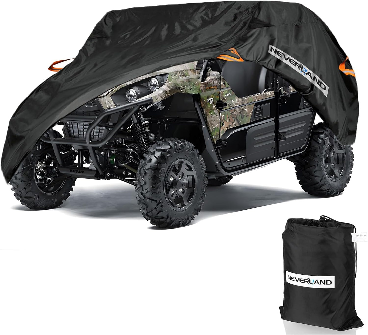 NEVERLAND UTV Cover Heavy Duty Waterproof for 2-6 Seater UTVs