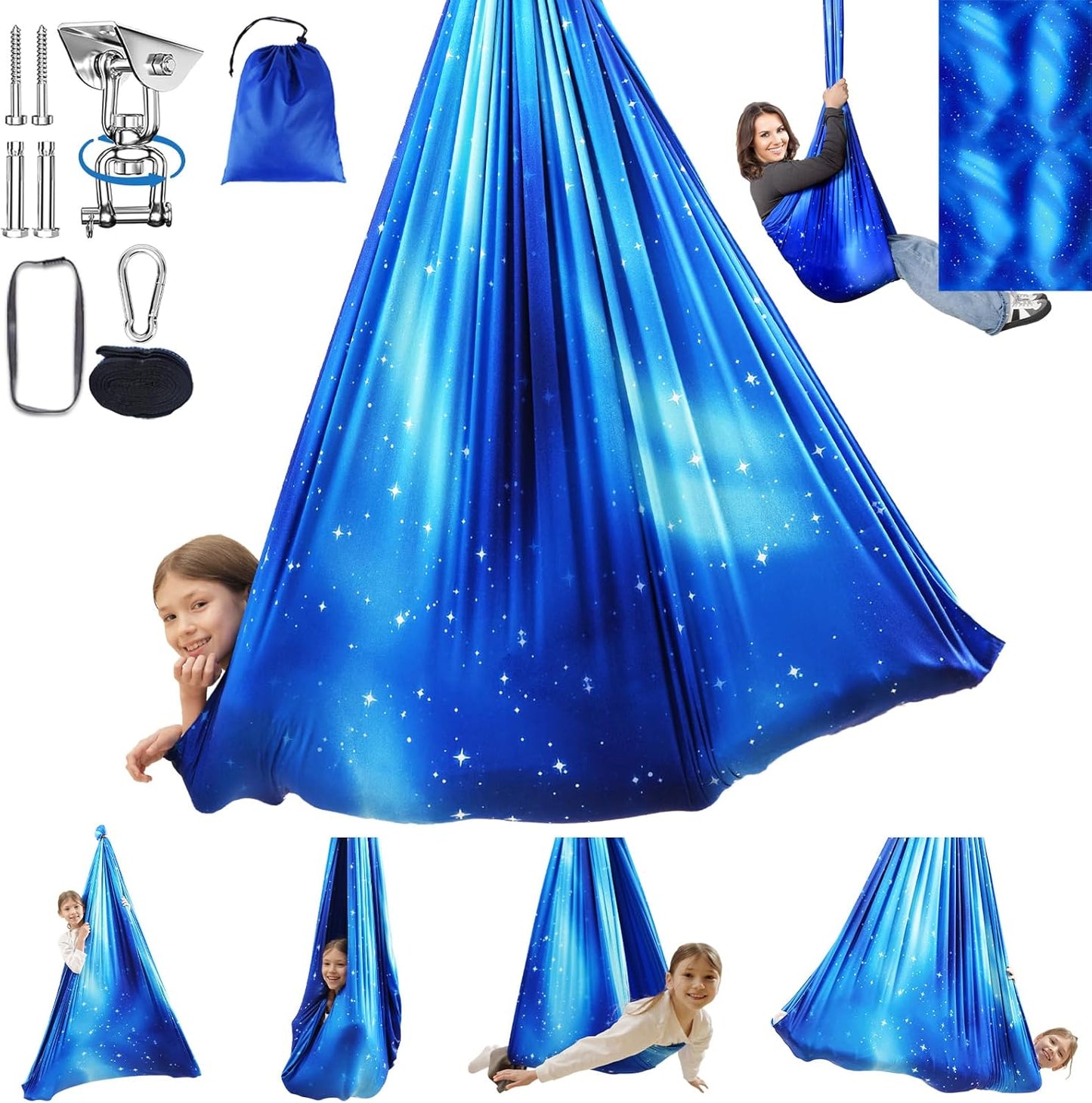 Sensory Swing for Kids Indoor & Outdoor Therapy Hammock Chair