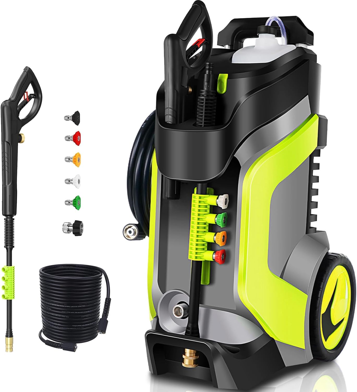 Electric Pressure Washer 5000PSI for Home Cars and Driveways