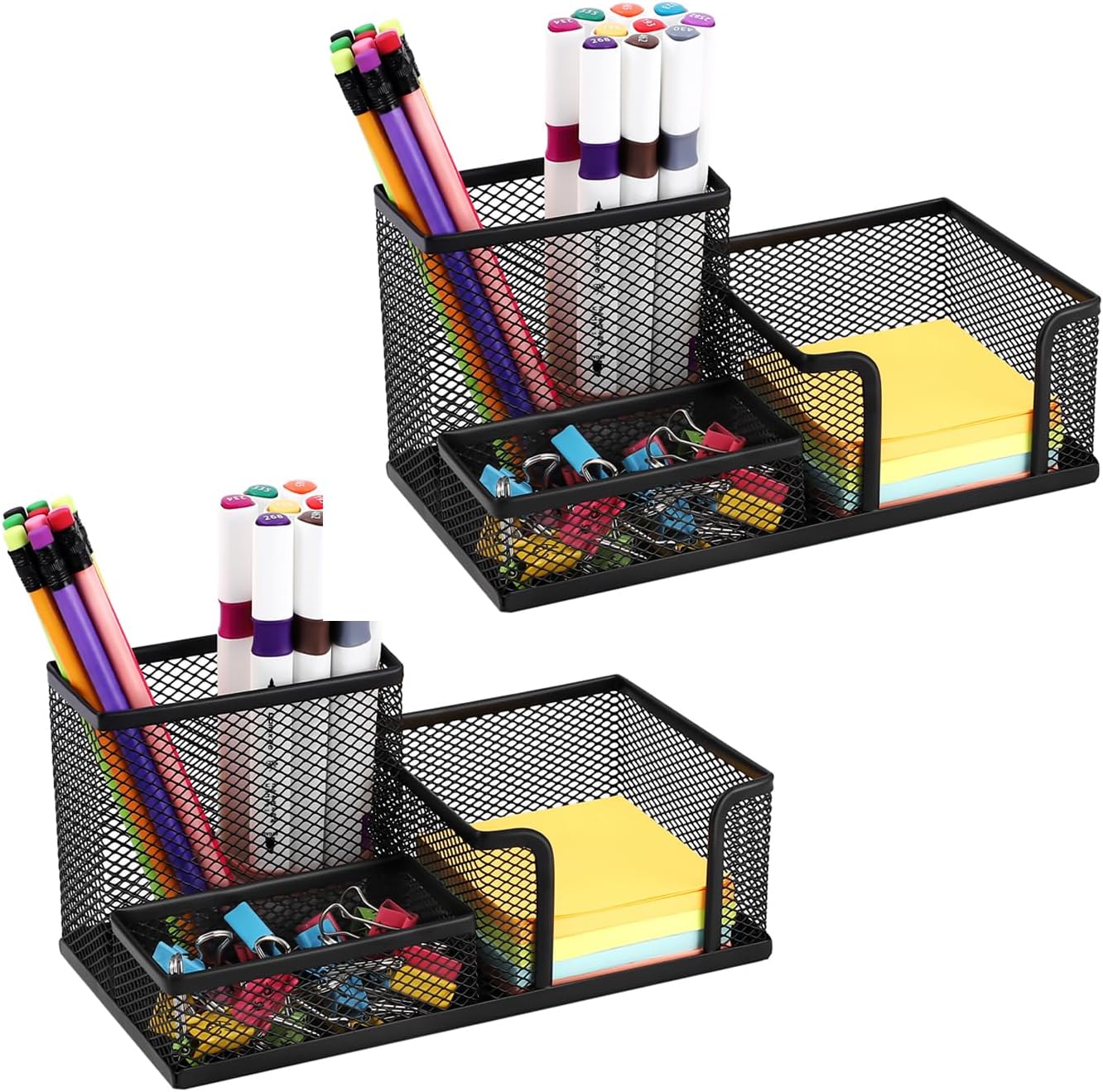 Mesh Pen Holder Set - organize in style