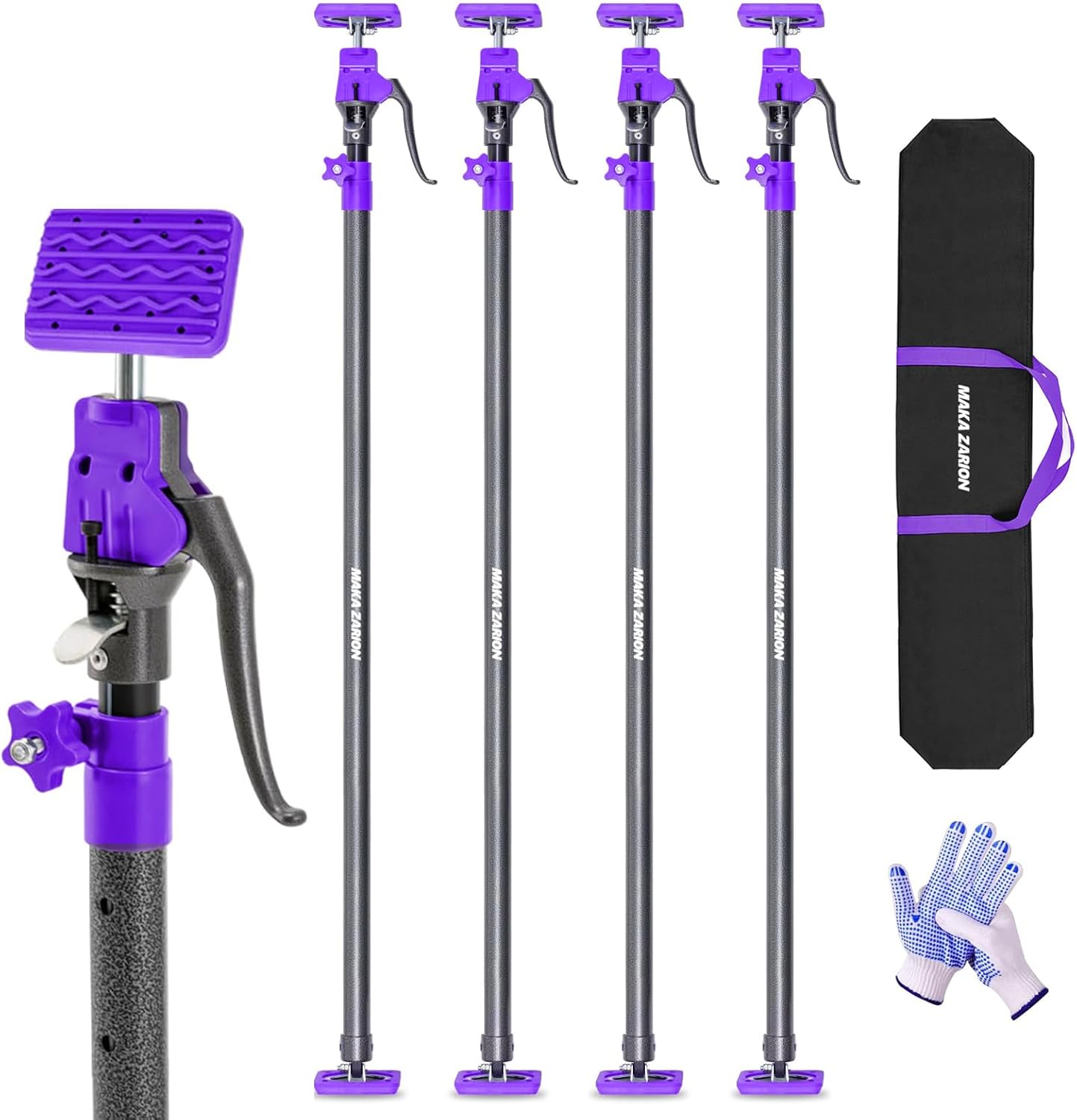Quality Steel Adjustable Cabinet Jack Support Pole for Renovations