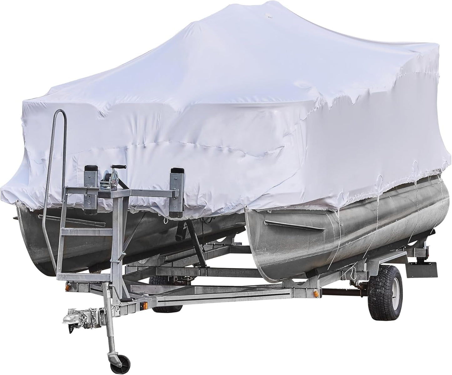 Transhield Pontoon Boat Cover - Heavy Duty Waterproof Protection