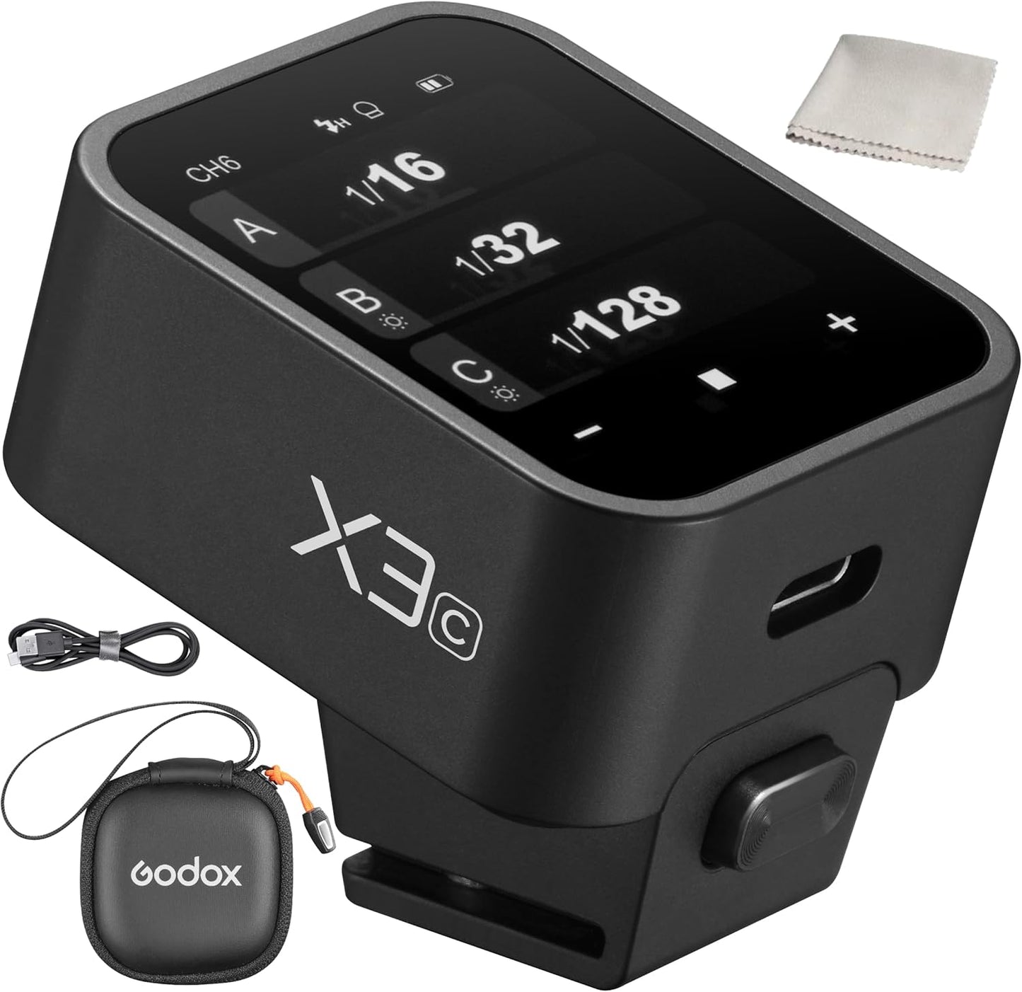 Godox X3C Flash Trigger for Canon: Wireless Touchscreen Control