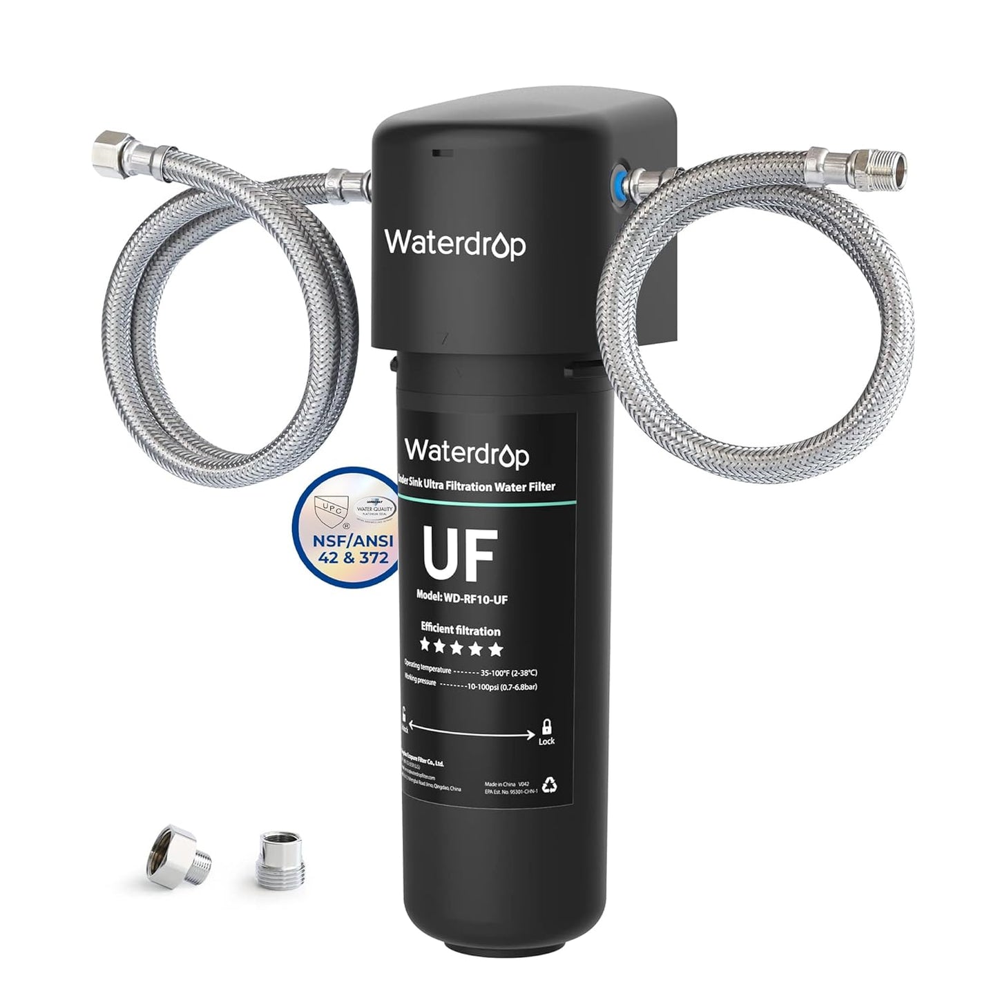 Waterdrop 10UA-UF Ultra Filtration Under Sink Water Filter