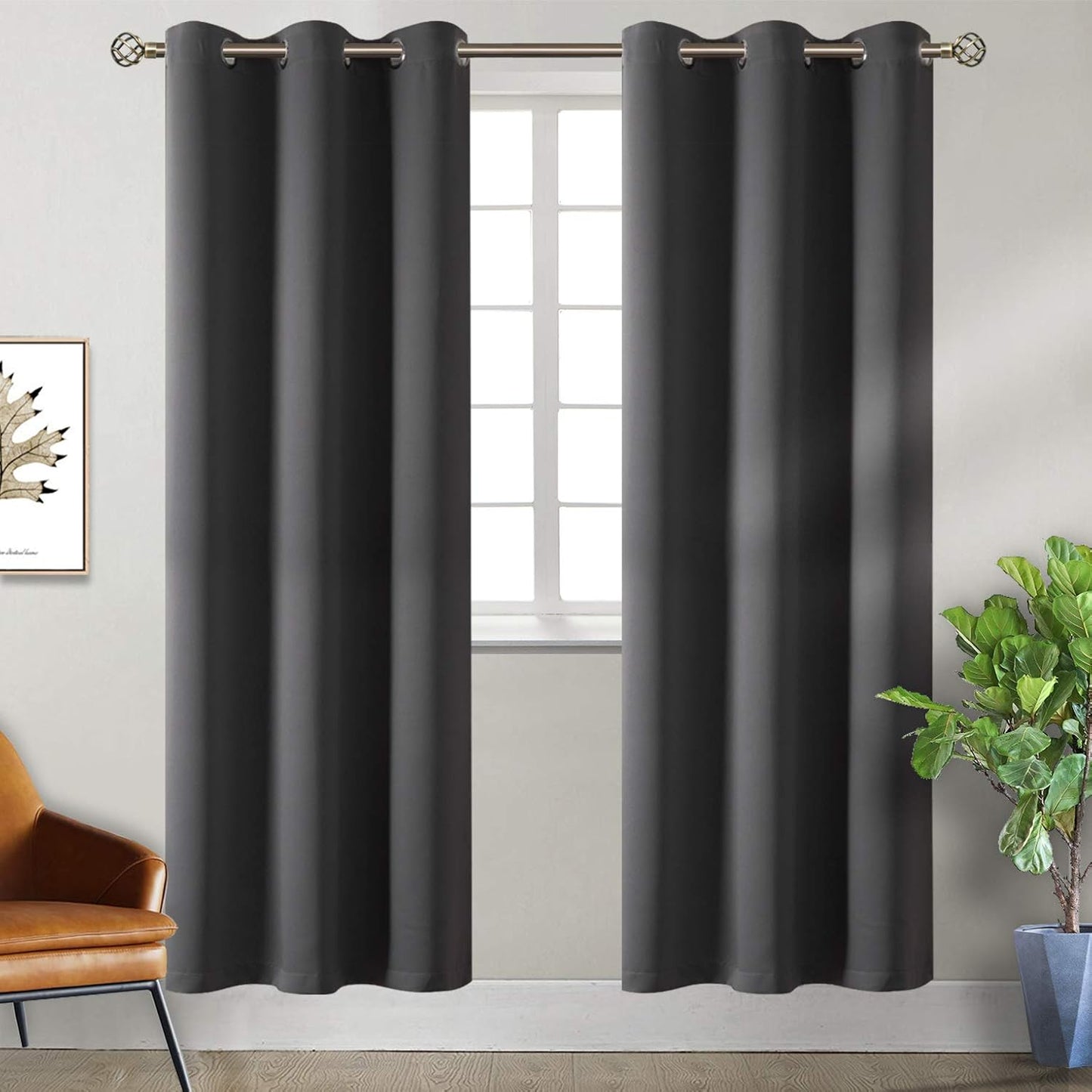 BGment Blackout Curtains for Bedroom - Thermal Insulated Panels