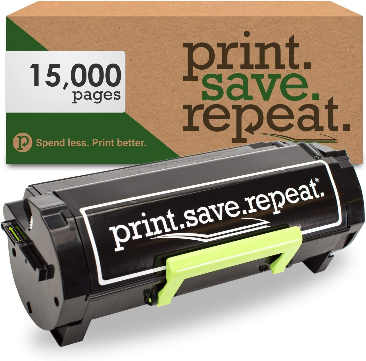 High Yield Remanufactured Toner Cartridge for Lexmark Printers