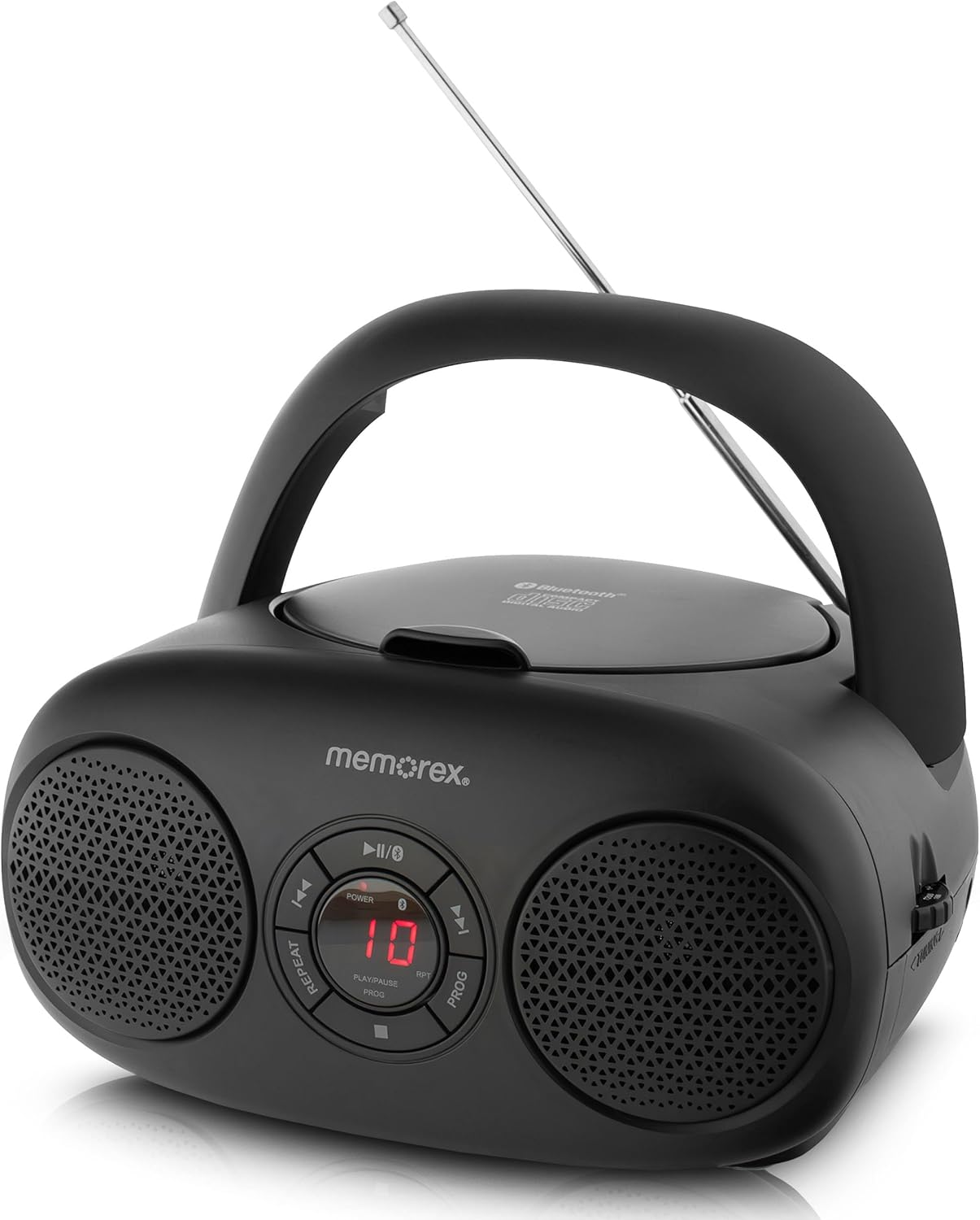 Memorex MX-BCD30 Bluetooth CD Player with AM/FM Stereo Receiver