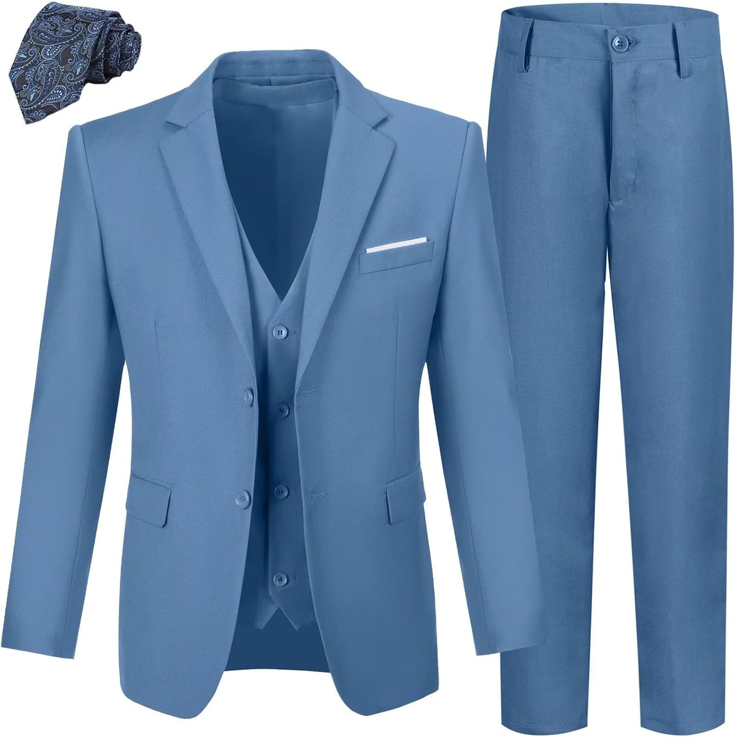 Boys' Suit Kids Formal Tuxedo Suits for Weddings and Events