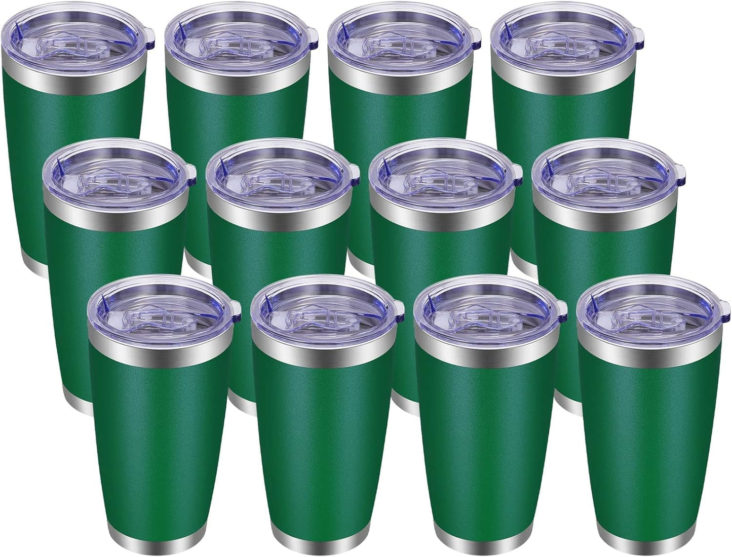 VEGOND 20oz Stainless Steel Tumbler with Lid and Straw Bulk
