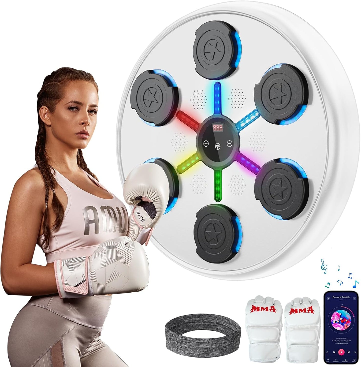 Ultimate Bluetooth Boxing Trainer Set
