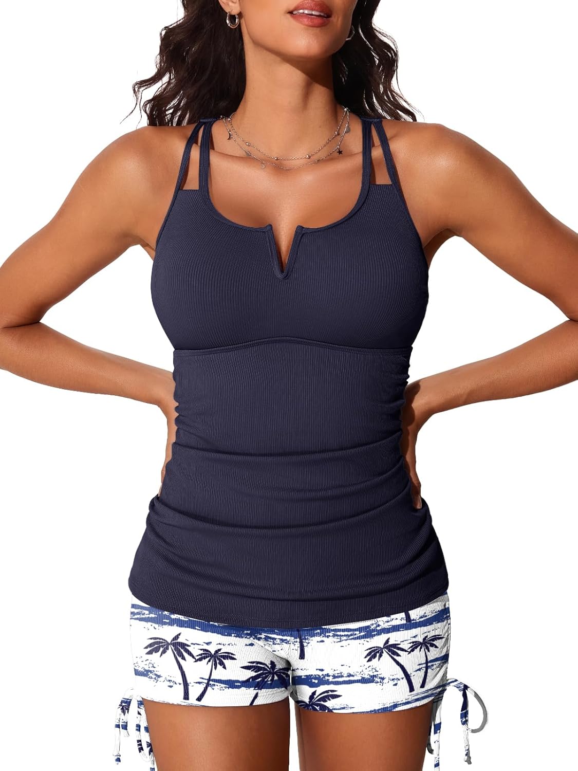 Stylish Summer Mae Tankini Swimsuits for Women with Tummy Control