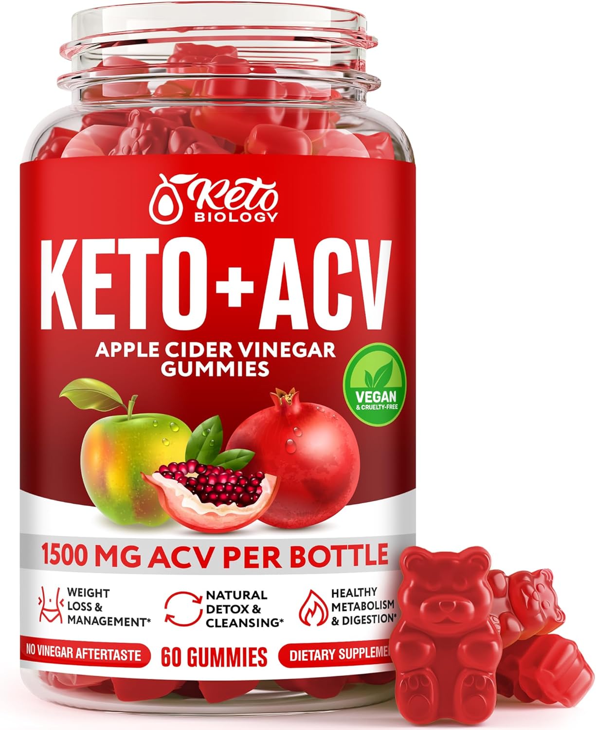 Keto ACV Gummies 1500mg - Boost Ketosis!