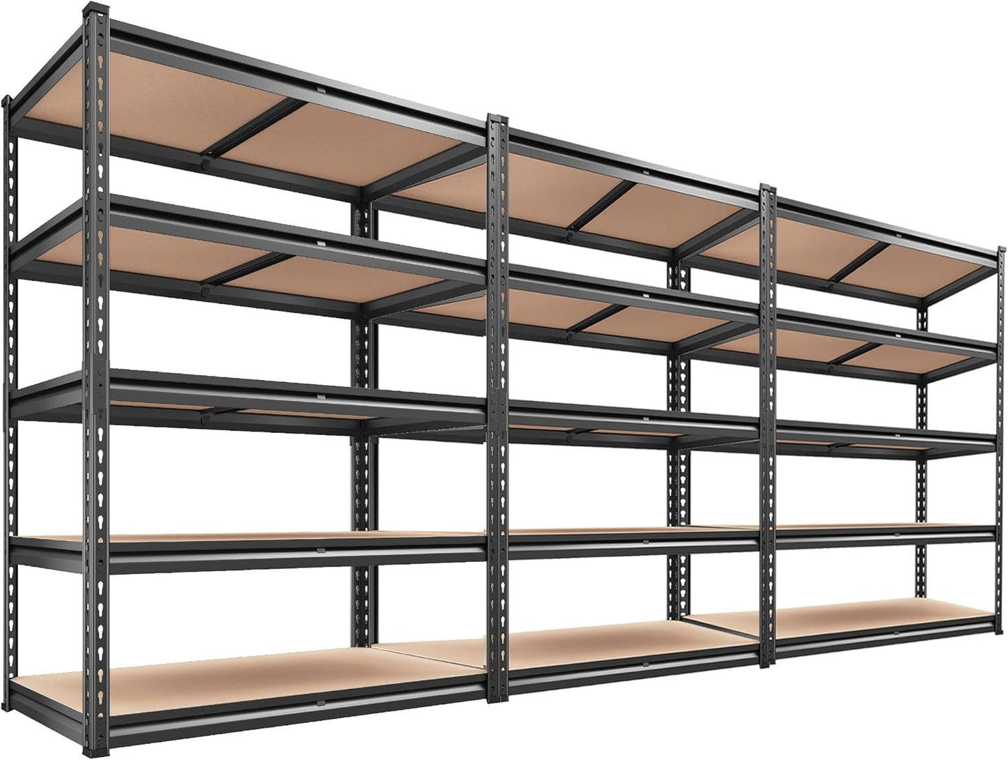 2000LBS Heavy Duty Garage Shelving for Maximum Storage Space