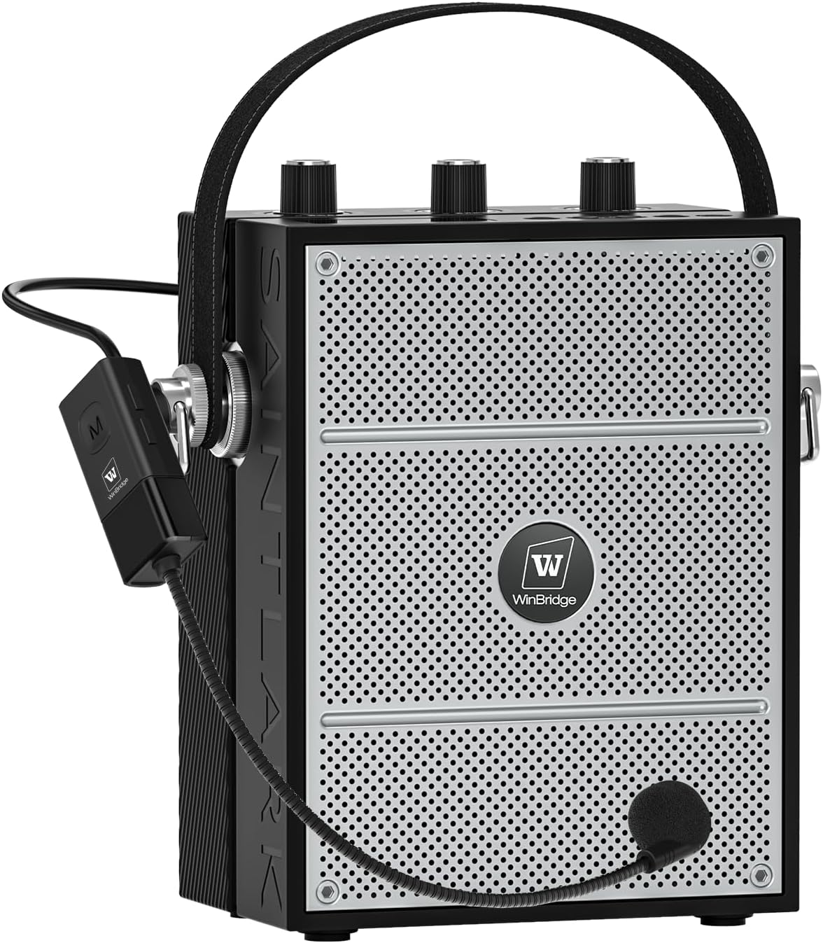 Bluetooth 5.3 Voice Amplifier with Wireless Microphone Headset