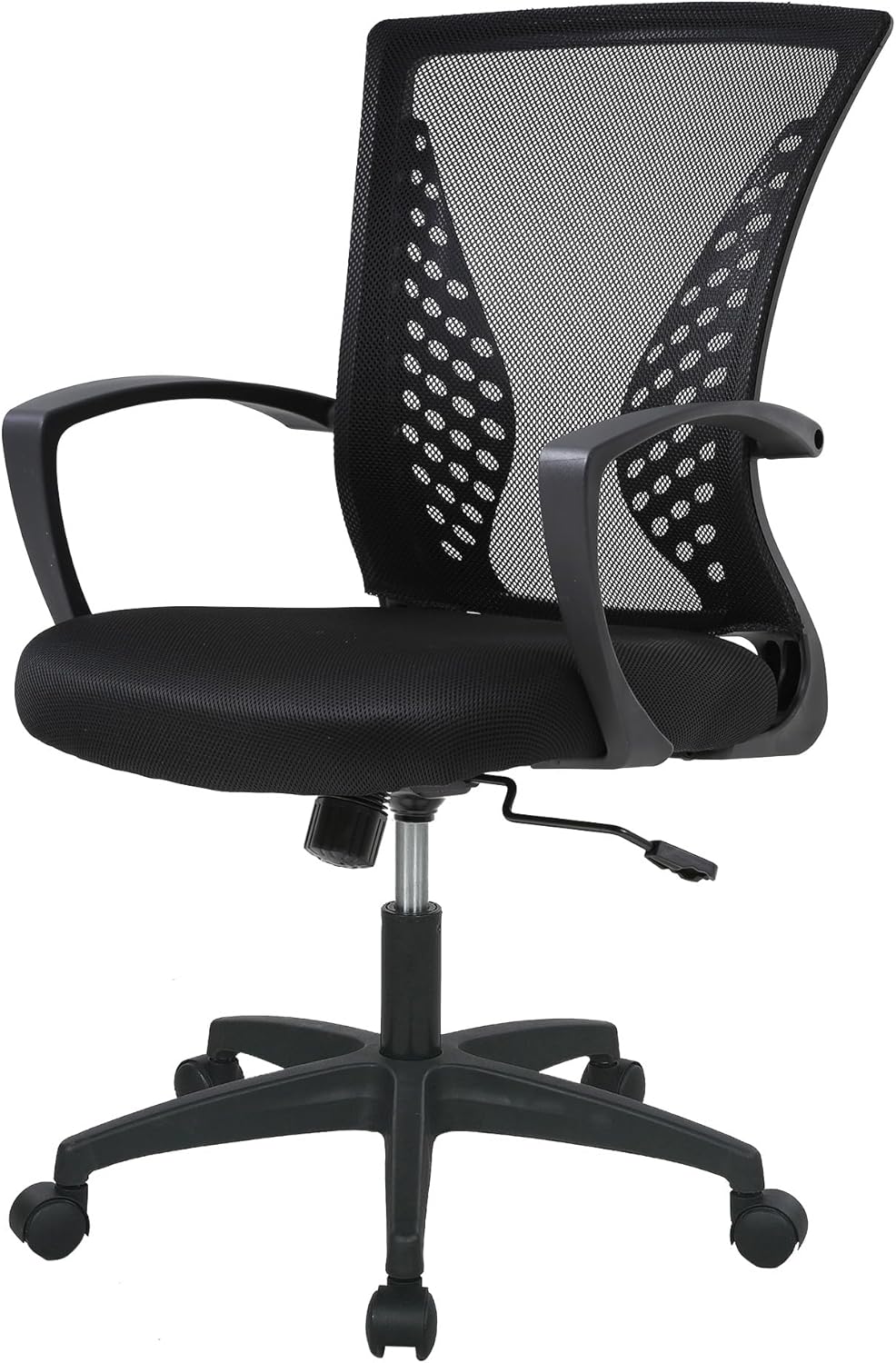 Adjustable Lumbar Support Mesh Office Chair - Ergonomic Comfort