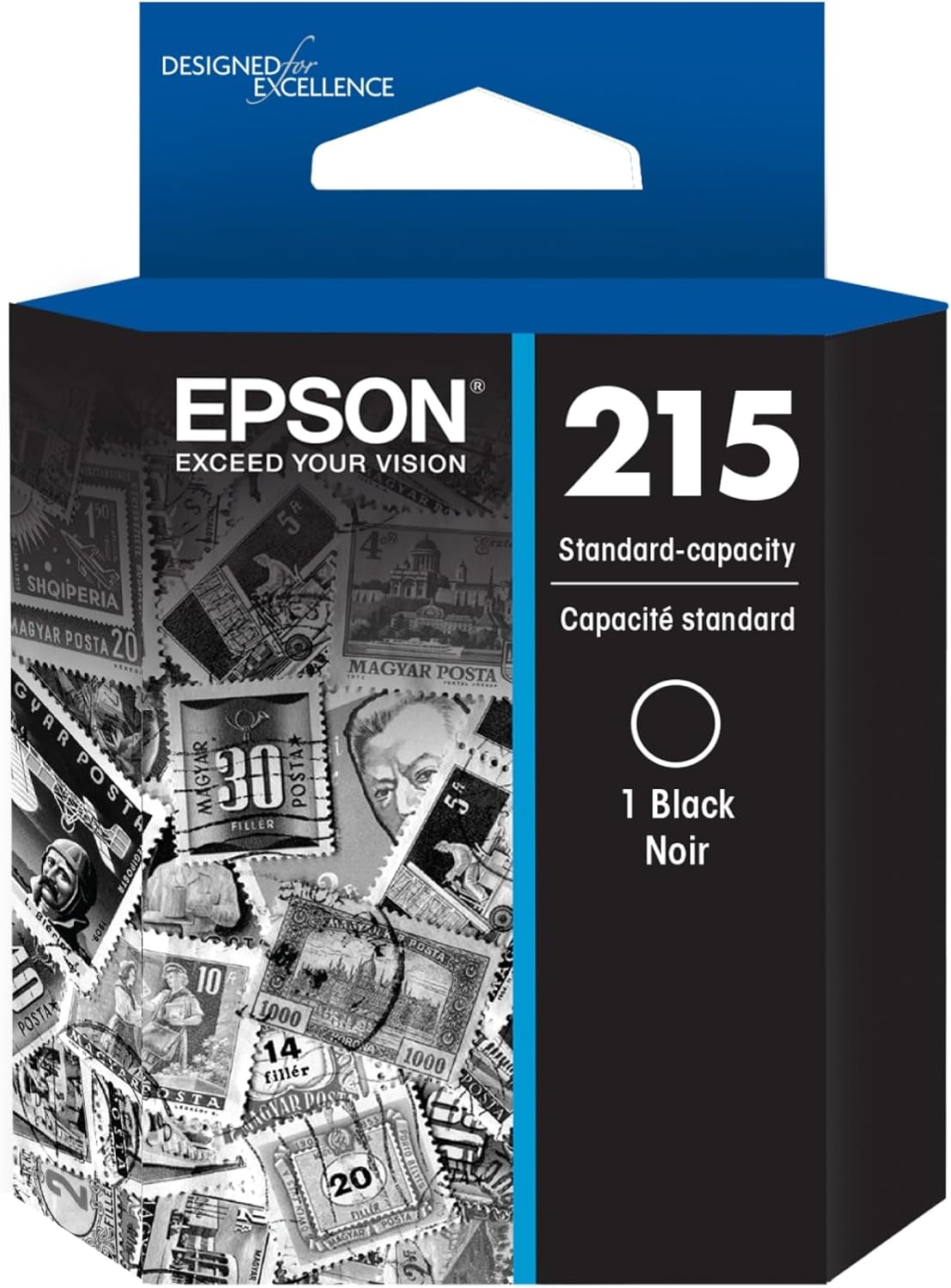 EPSON 215 Black Ink Cartridge - Ideal for WorkForce Printers!