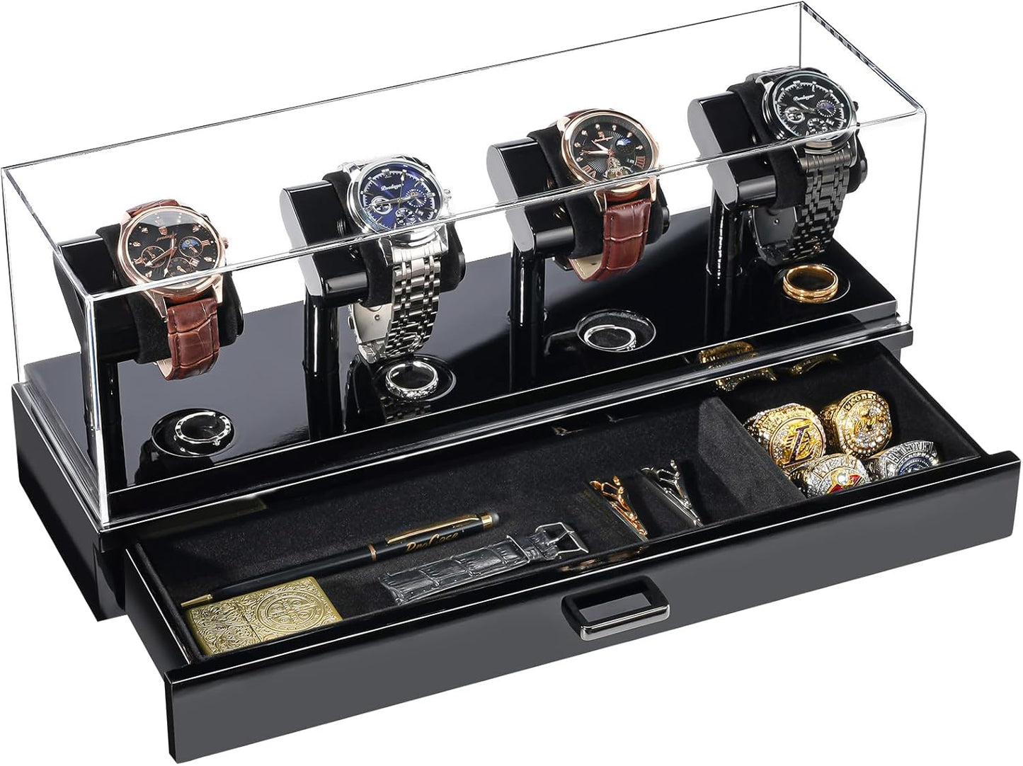 Organize in Style: ProCase 4-Slot Watch Display