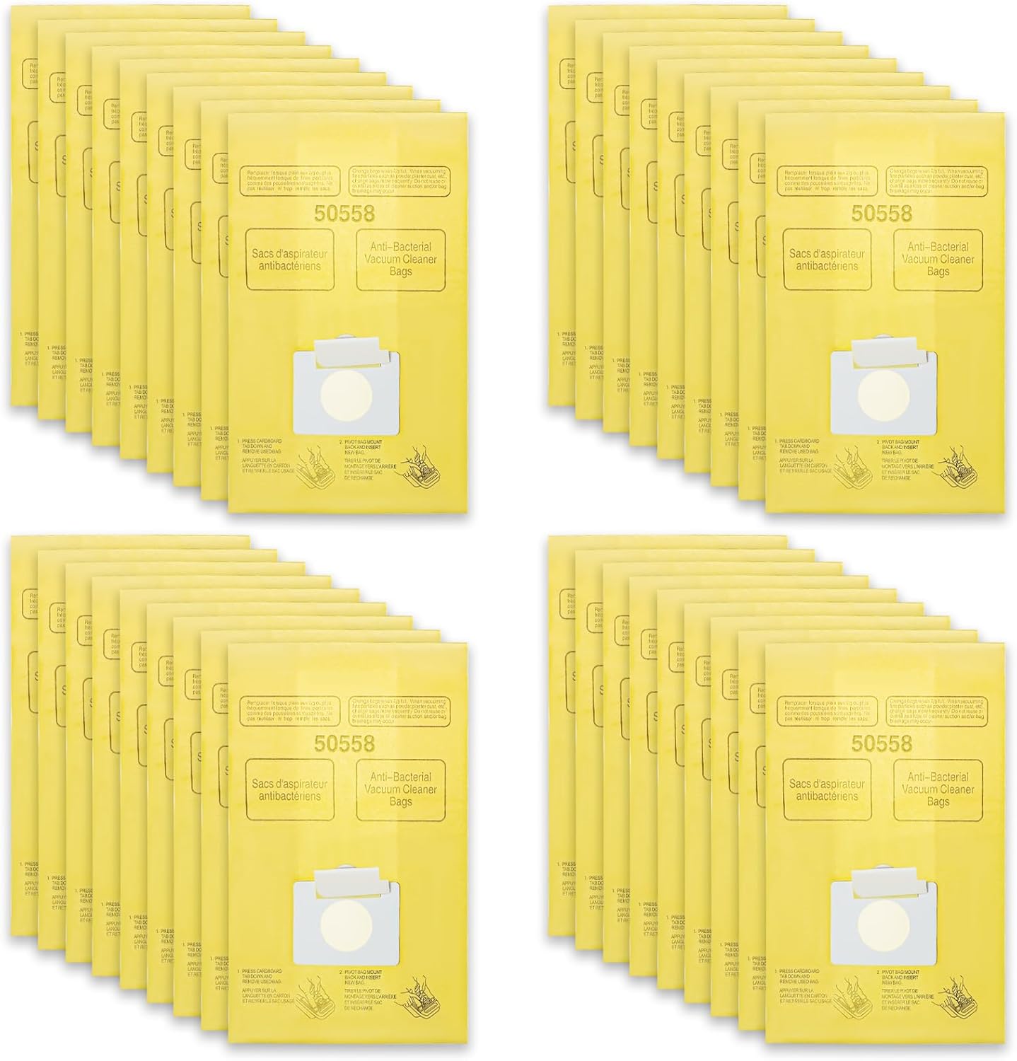 Vacuum Bags Replacement for Kenmore Canister C/Q 50555 50557 50558