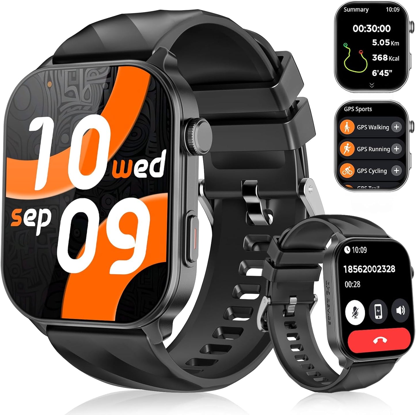Smart Watch for Men Women with GPS Fitness Tracker & More