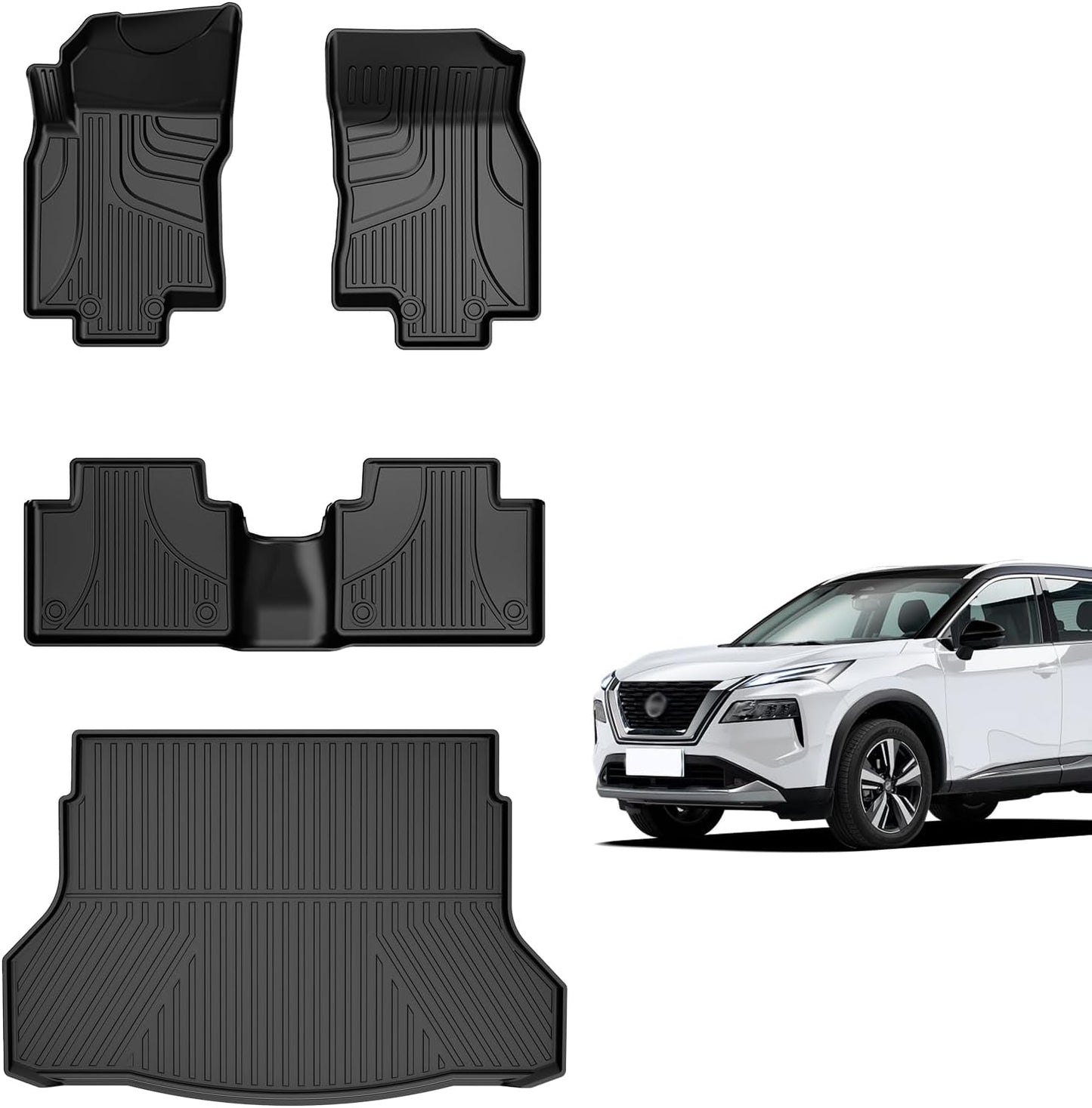 Custom Fit Floor Mats & Cargo Liner for Nissan Rogue 2014-2020