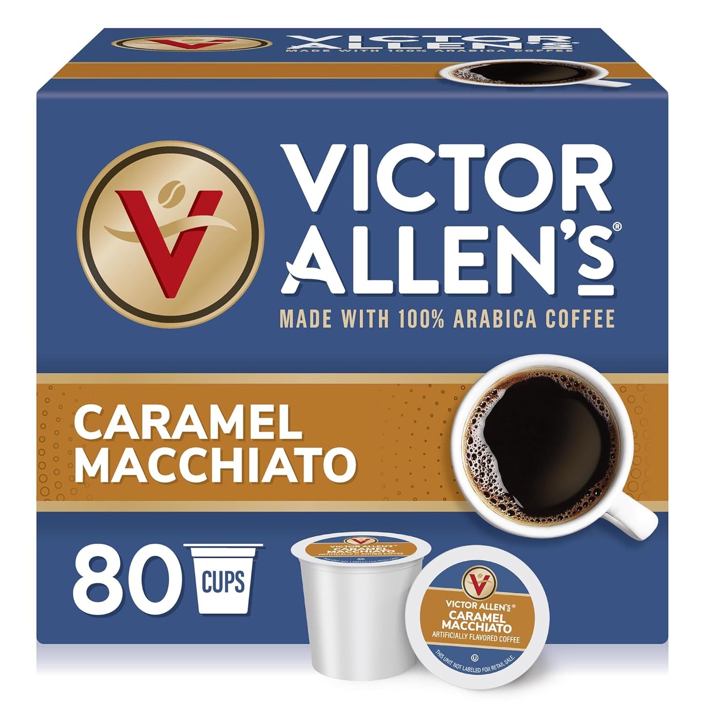 80 Count Caramel Macchiato Pods - Medium Roast
