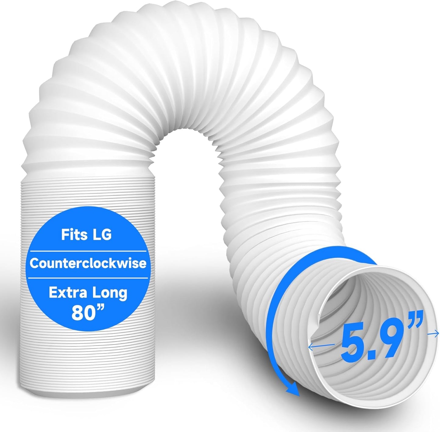 Universal 80 Flexible Portable AC Hose, Toutgood