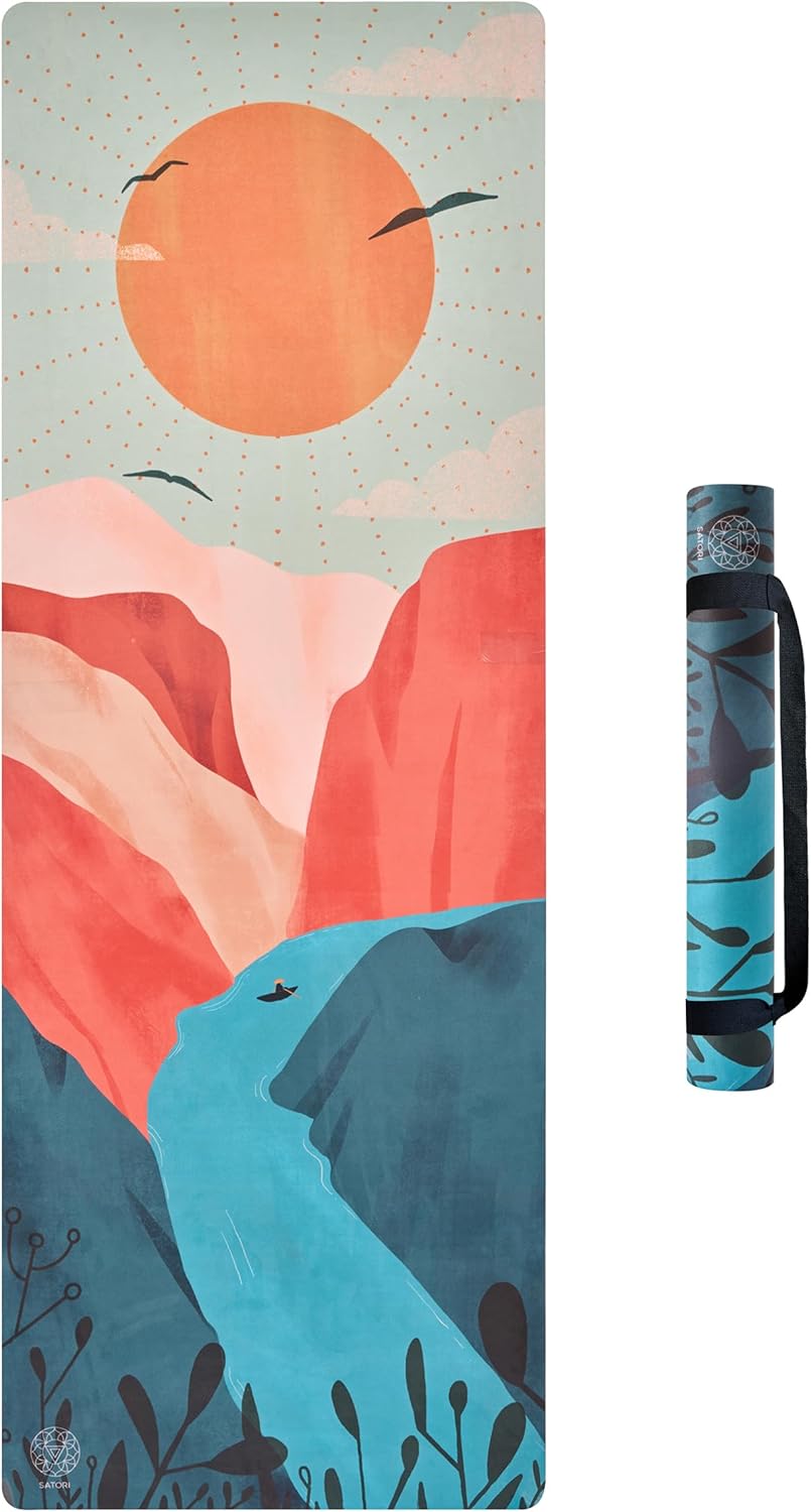 Non-Slip Eco Yoga Mat - Sweat-Resistant & Thick