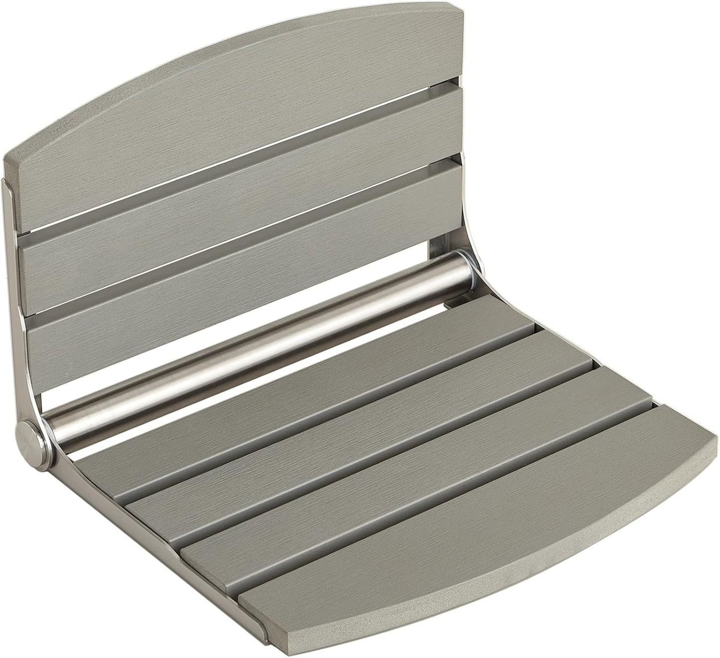 17.5 Folding Shower Seat Wall Mounted for Space Saving Comfort