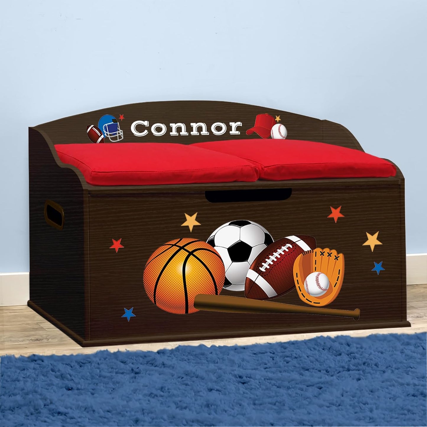 DIBSIES Personalized Creative Wonders Toy Box for Sports Lovers