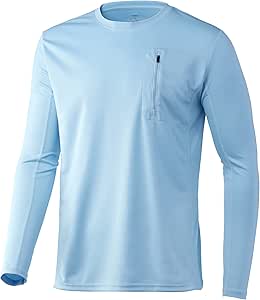 HUK Mens Icon X Pocket Shirt - Long-Sleeve Performance Shirt