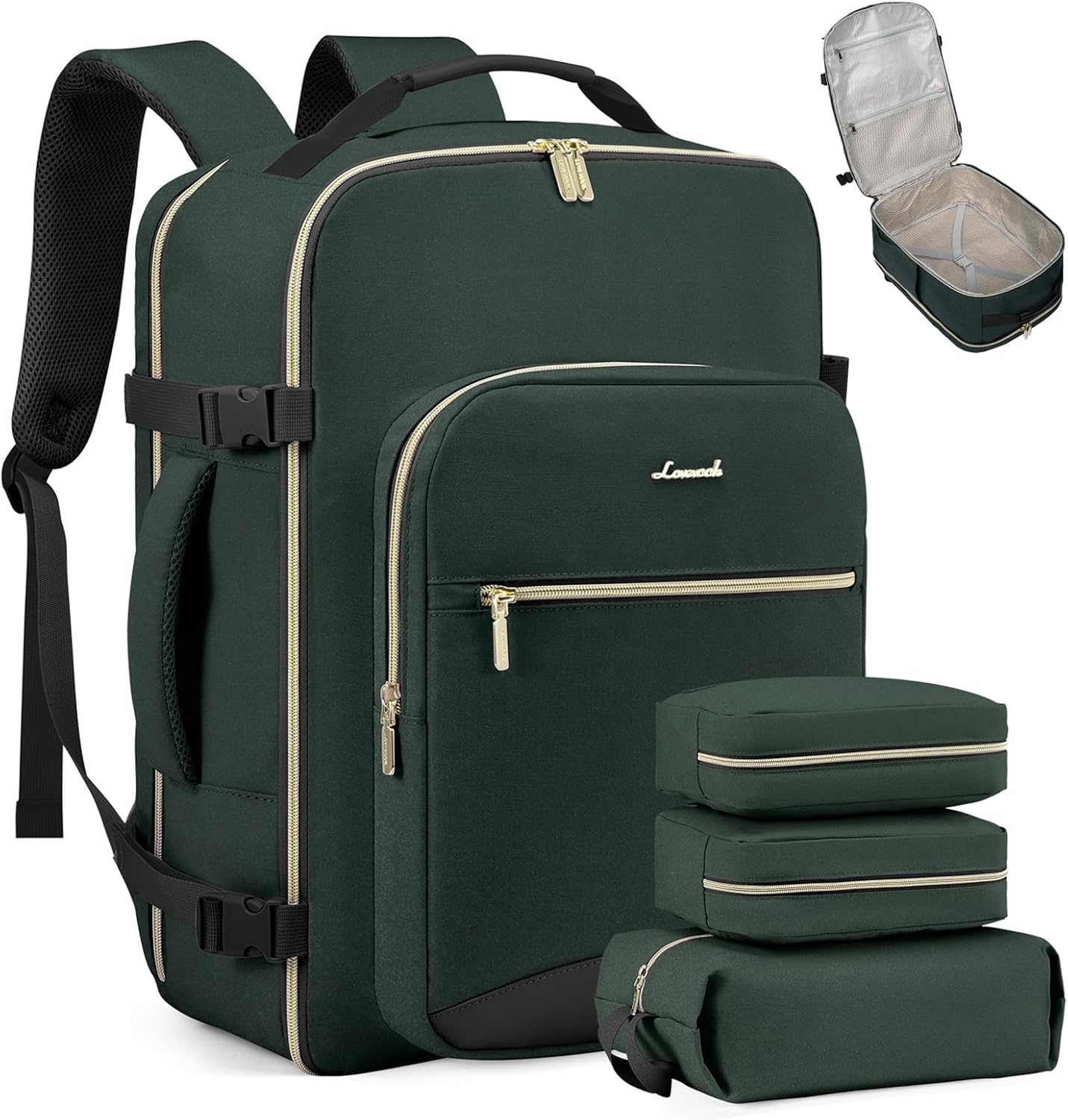 LOVEVOOK Travel Backpack for Women & Men 50L - Airline Approved