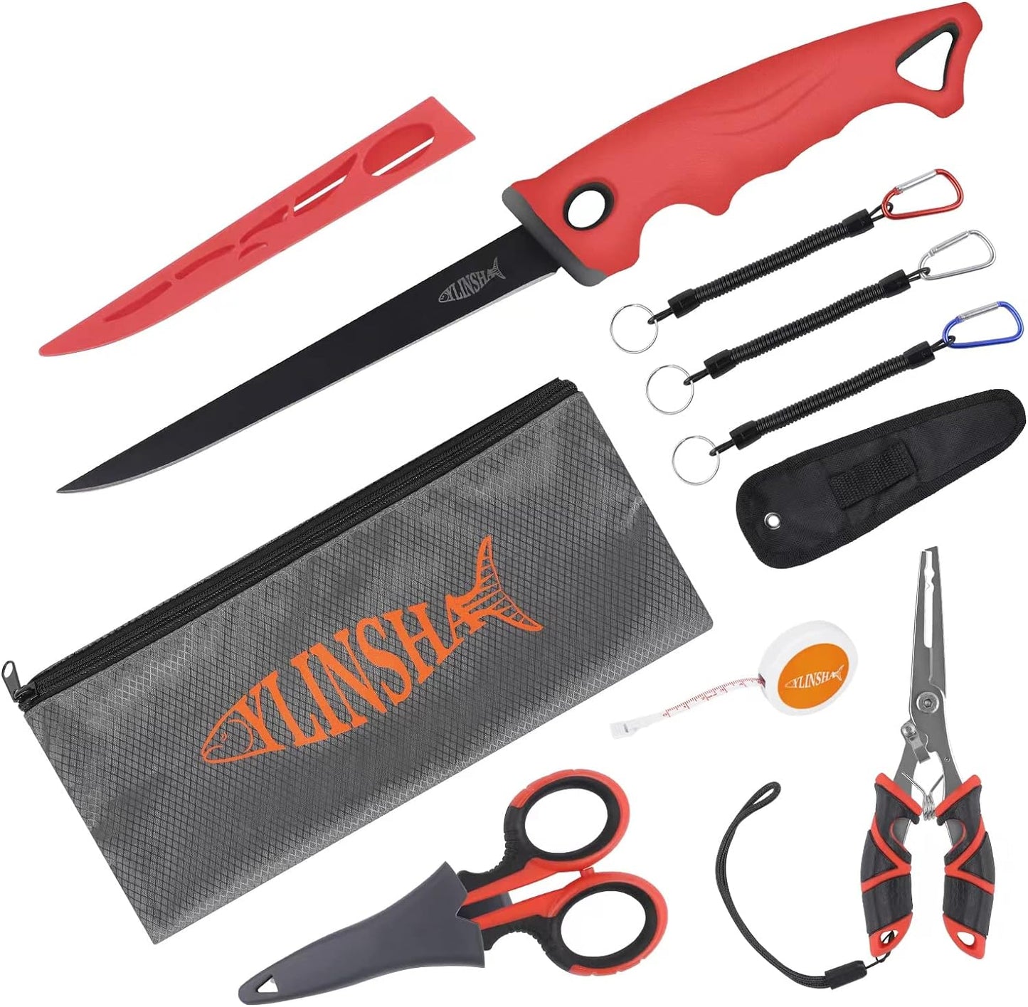 YLINSHA Fishing Tool Kit: Ultimate 8pc Set for Efficient Fishing