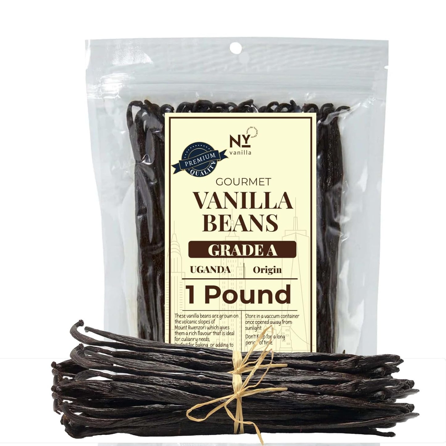 Bulk Vanilla Beans Grade A+ for Extract, Baking, and Cooking