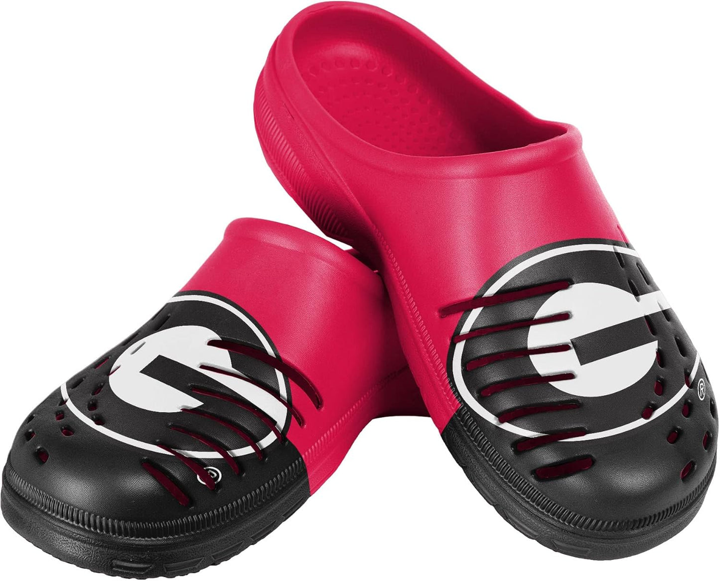 FOCO Men's NFL Team Logo Garden Water Sandals Shoes Clogs