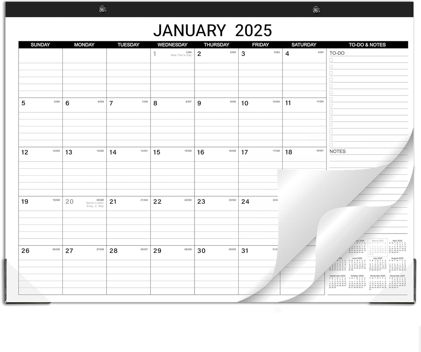 2025 Large Desk Calendar - Organize With Ease!