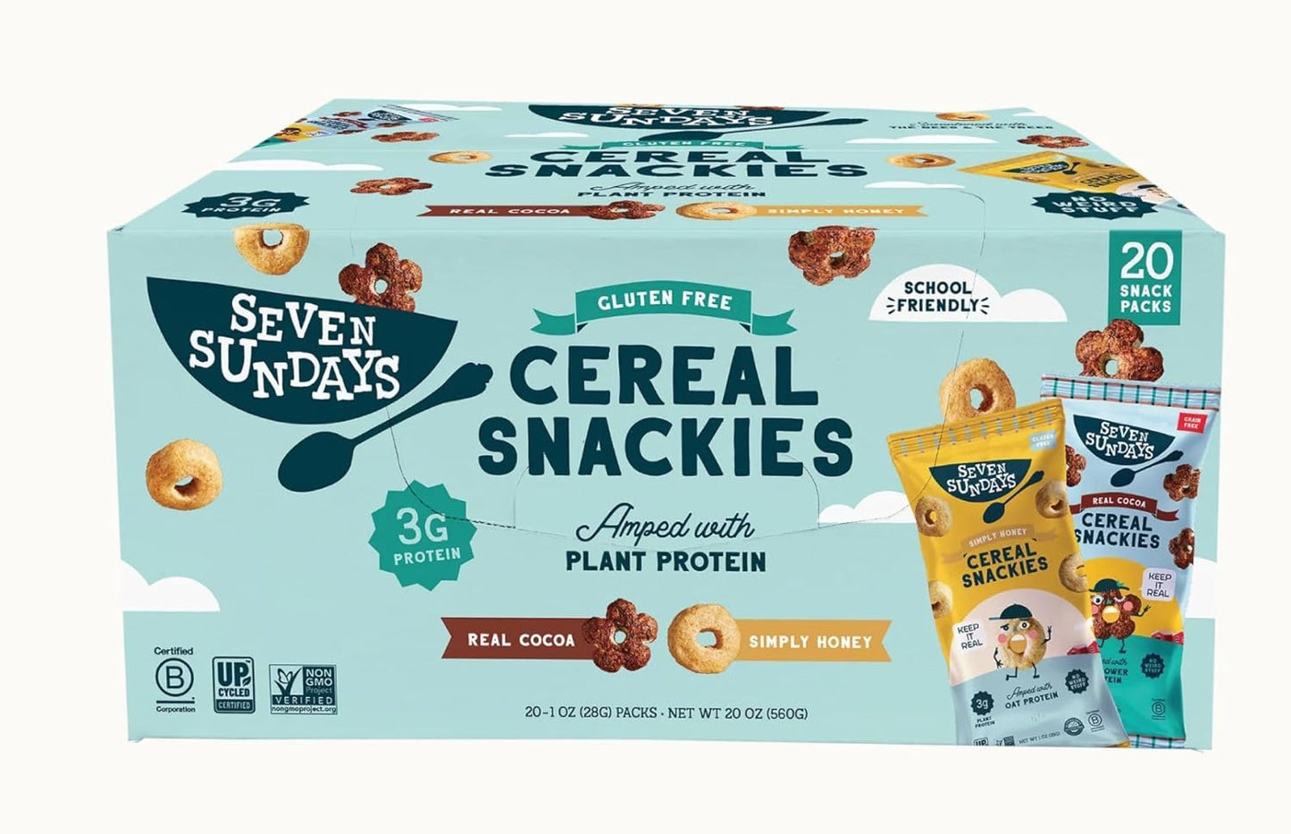 Cereal Snackies Seven Sundays Multi-Pack for Delicious Mornings